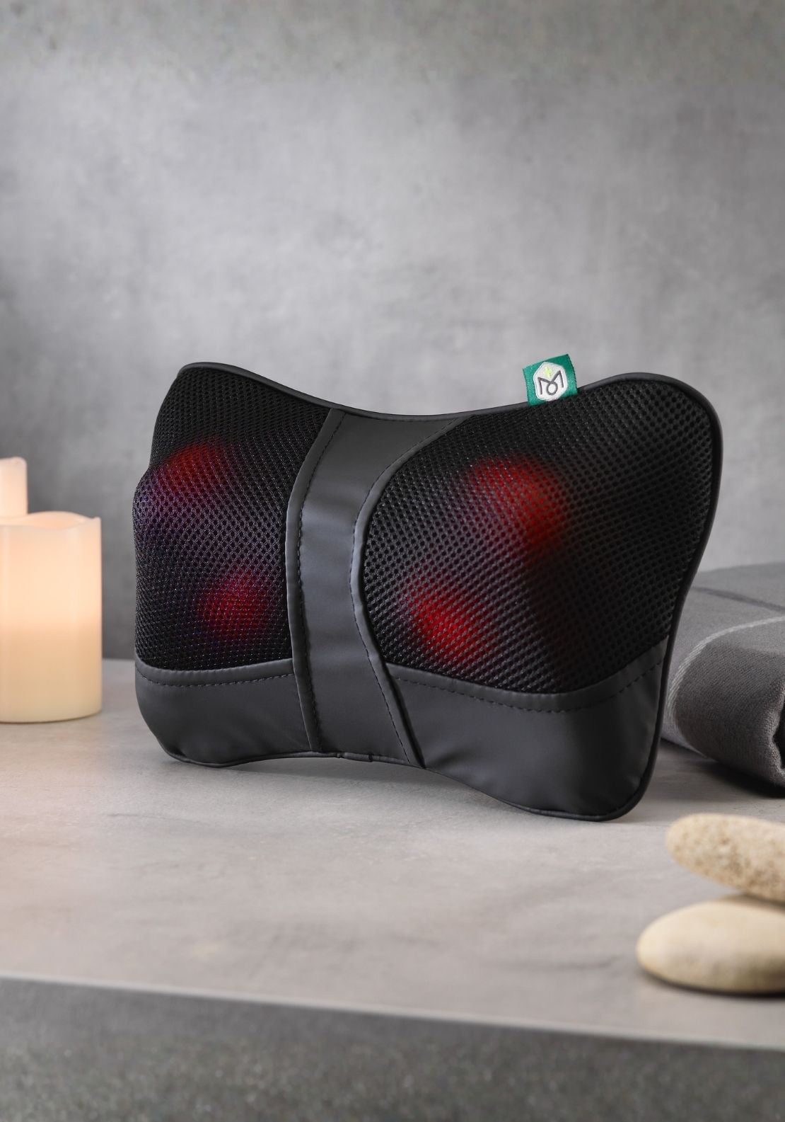 Wellbeing Mini Massage Cushion - Black 1 Shaws Department Stores