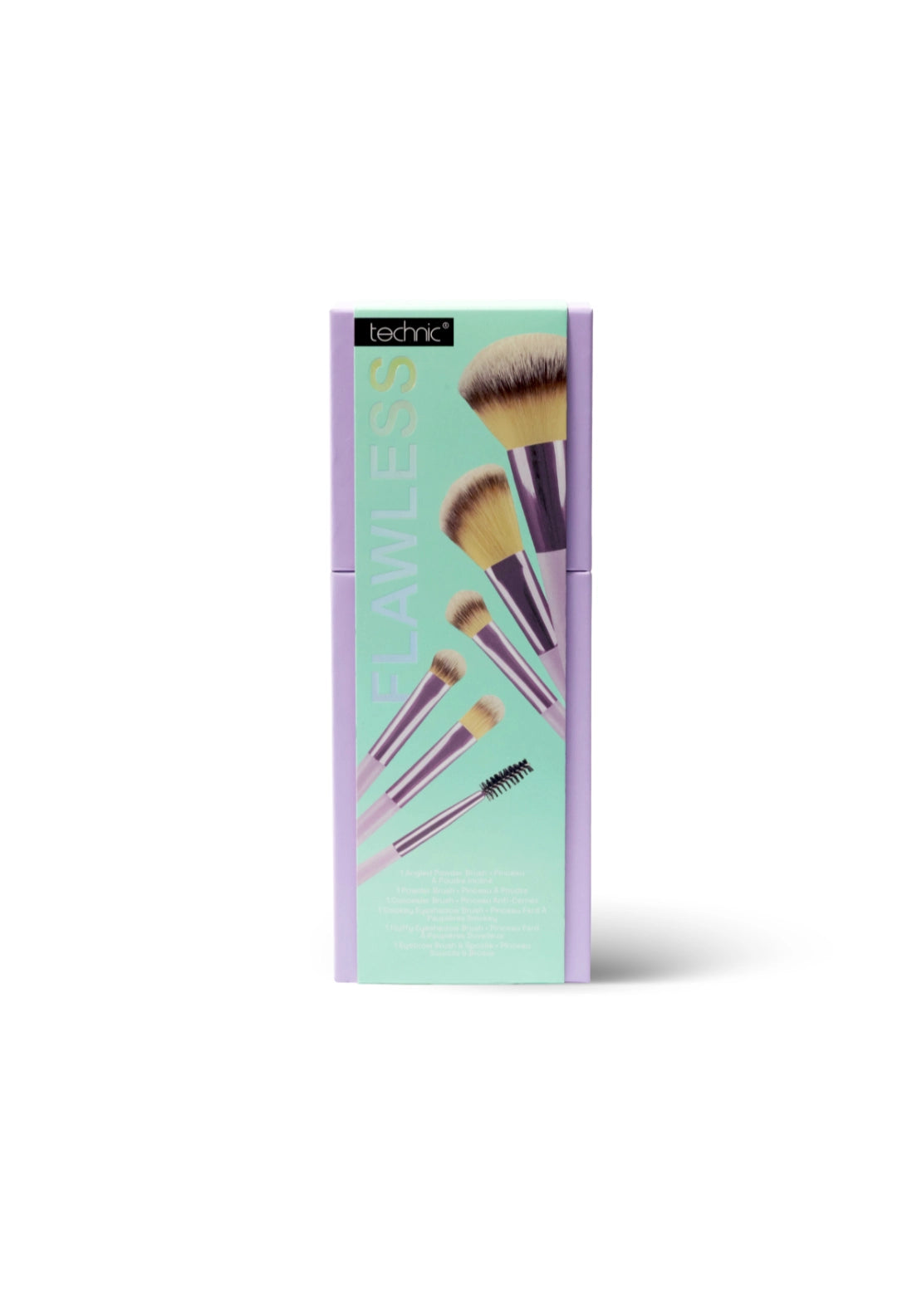 Flawless Cosmetic Brush Set - No Colour