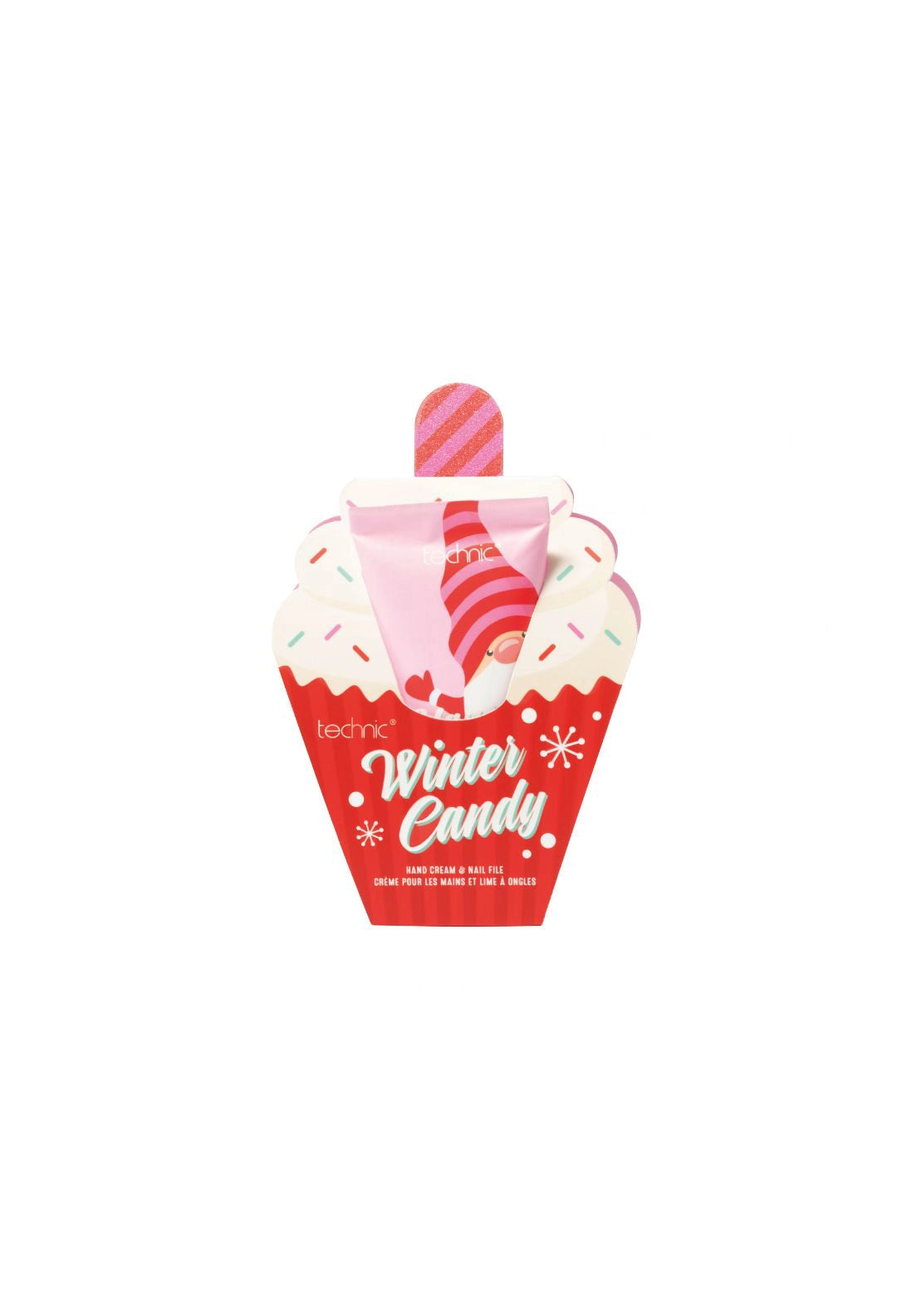 Hand Cream Nail File - Winter Candy