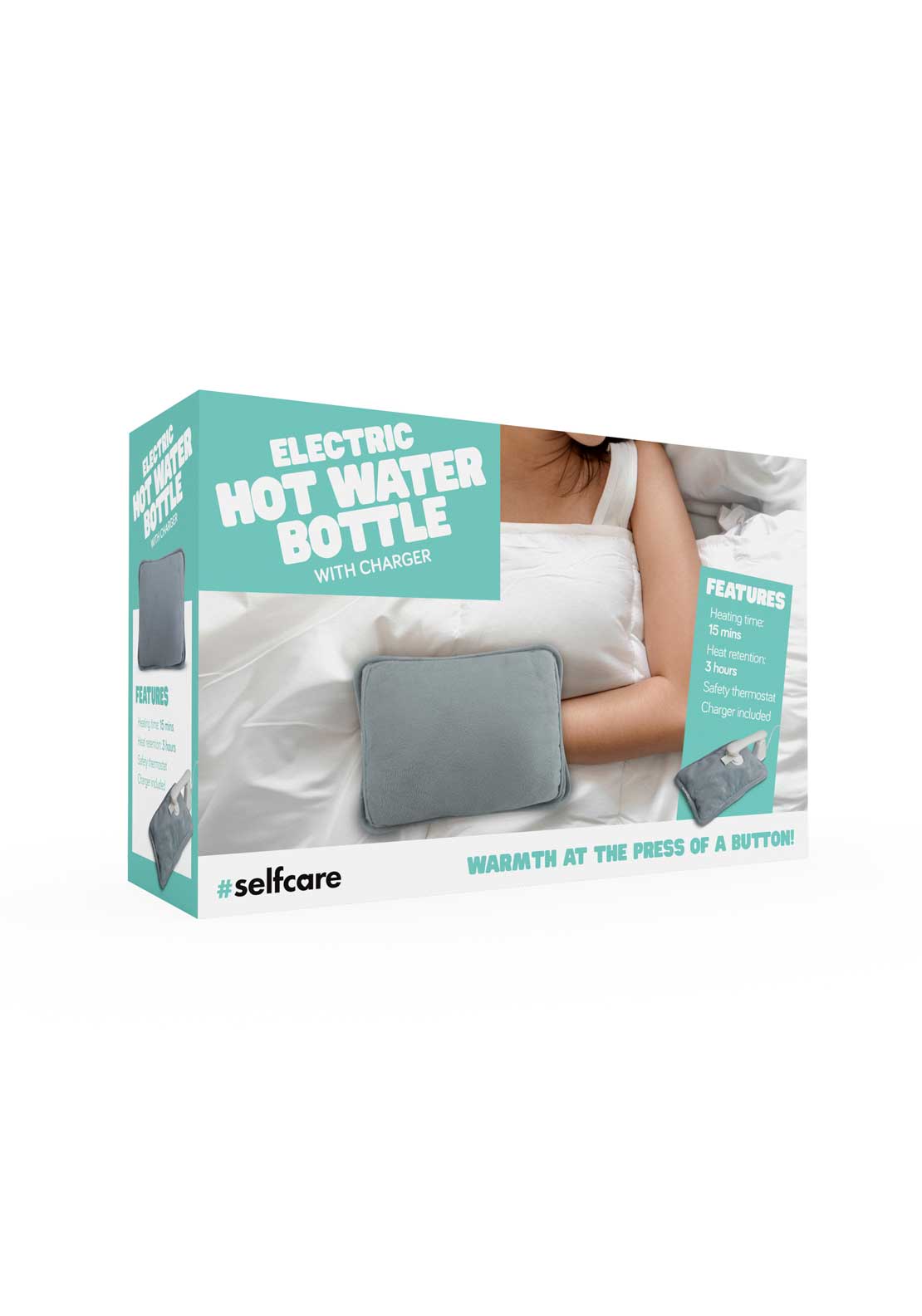 The Home Collection Electric Hot Water Bottle with Charger - Grey 5 Shaws Department Stores