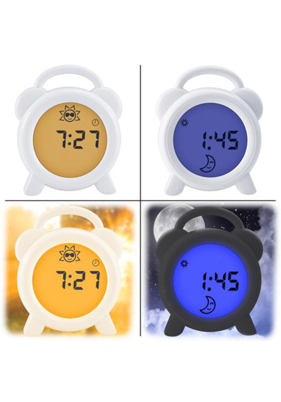 Alecto Sleep Training Nightlight Alarm Clock 3 Shaws Department Stores
