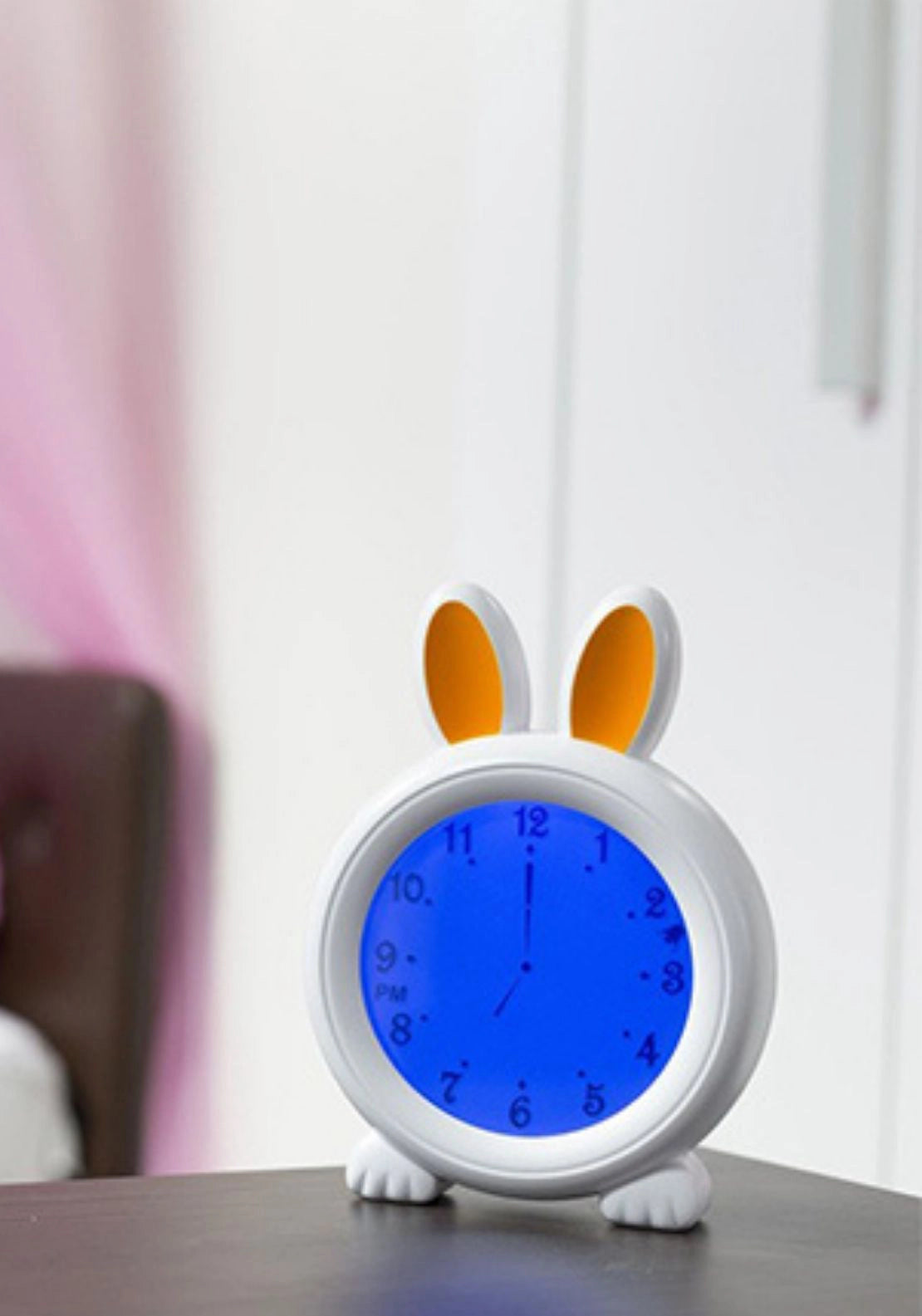 Alecto Bunny Sleep Training Nightlight &amp; Alarm Clock | Bc100 6 Shaws Department Stores