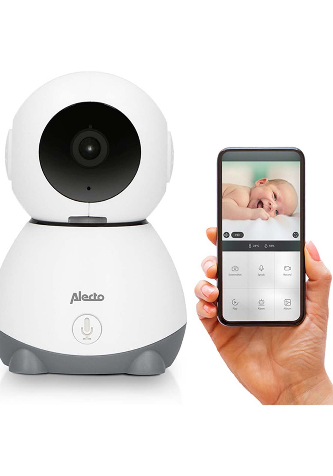 Alecto Smartbaby10 Wifi Baby Monitor With Camera 2 Shaws Department Stores