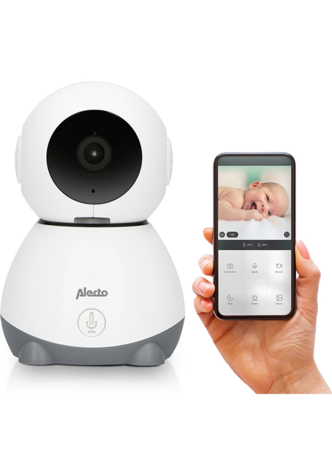 Alecto Smartbaby10 Wifi Baby Monitor With Camera 5 Shaws Department Stores