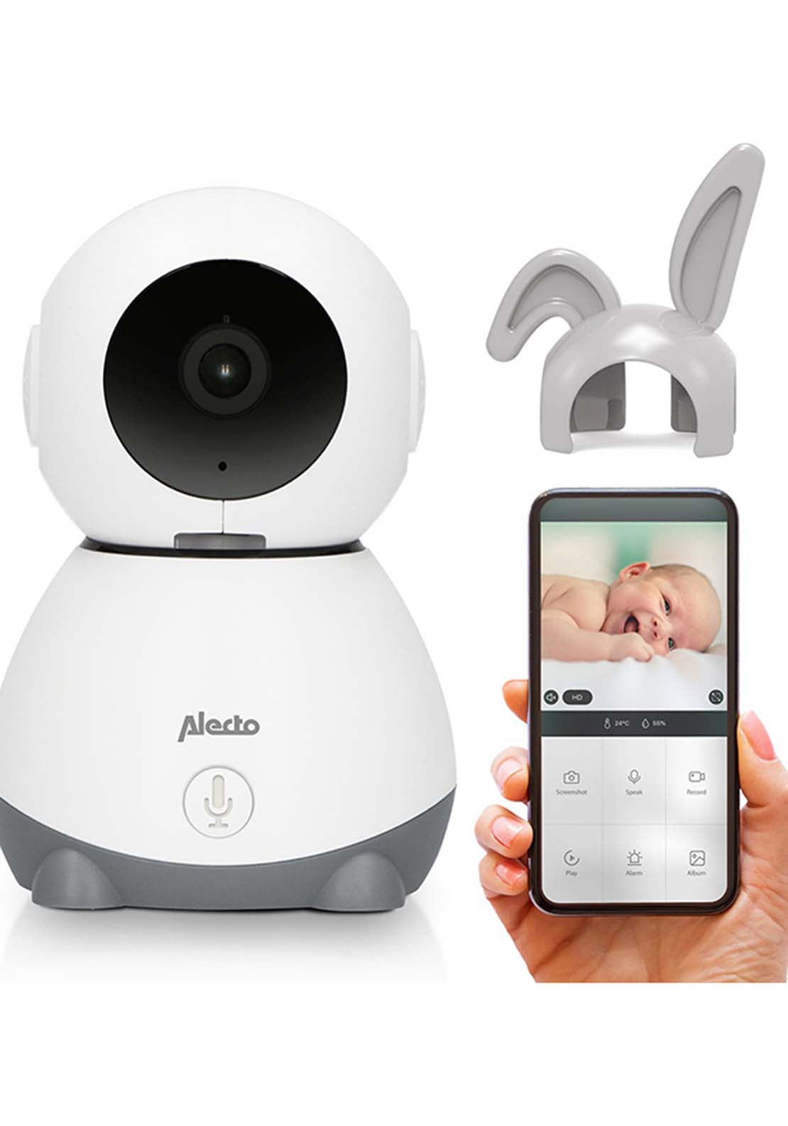 Alecto Smartbaby10 Wifi Baby Monitor With Camera 4 Shaws Department Stores