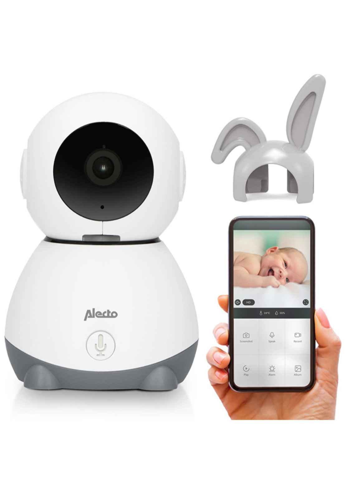 Alecto Smartbaby10 Wifi Baby Monitor With Camera 2 Shaws Department Stores