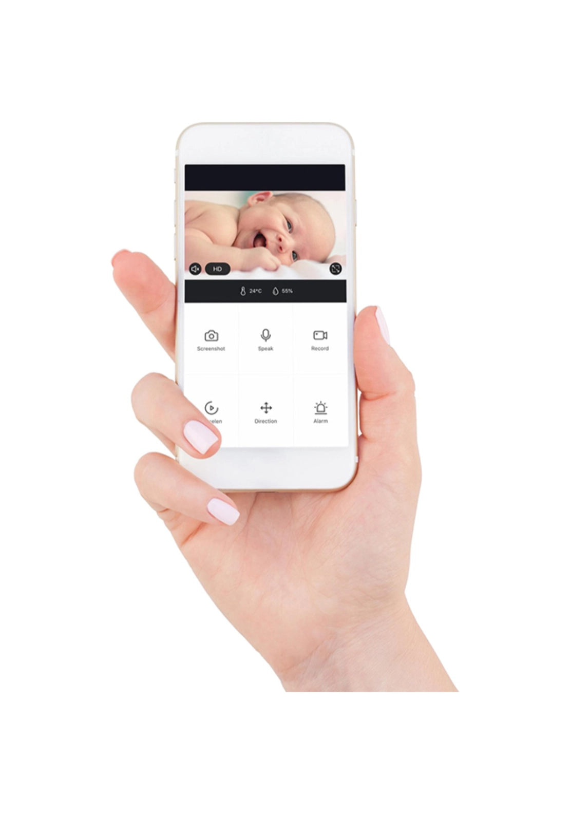 Alecto Smartbaby10Bk Wifi Baby Monitor With Camera 3 Shaws Department Stores