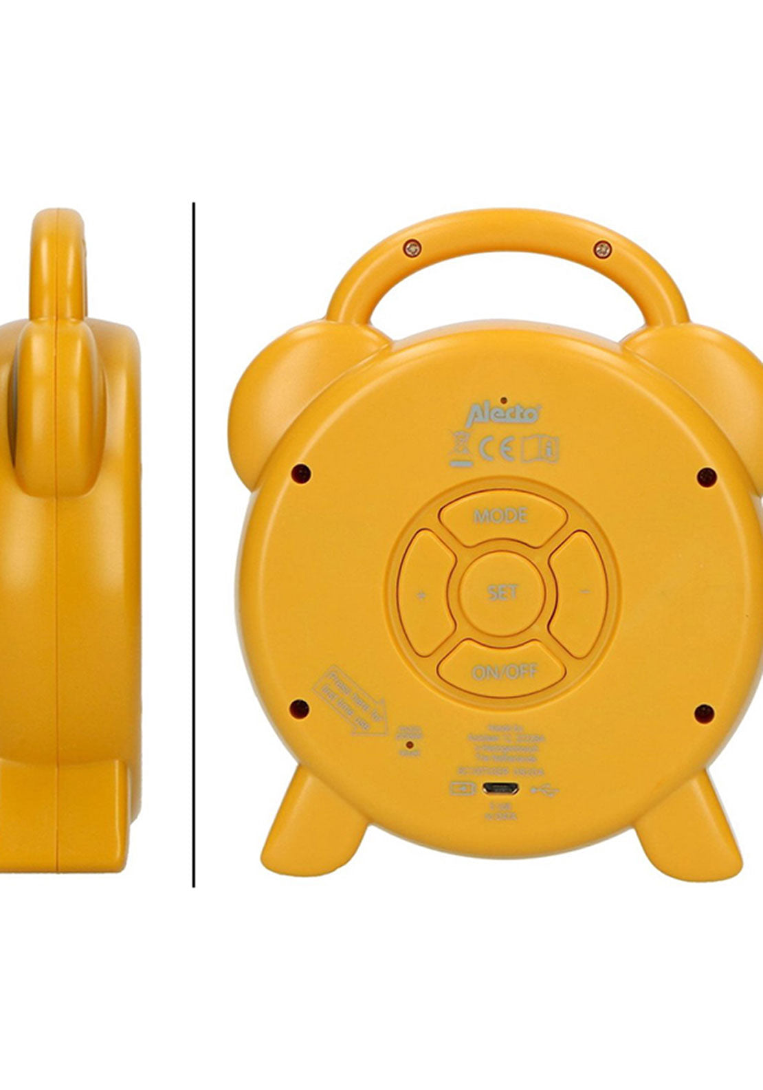 Alecto Tiger Sleep Training Night Light &amp; Alarm Clock 5 Shaws Department Stores