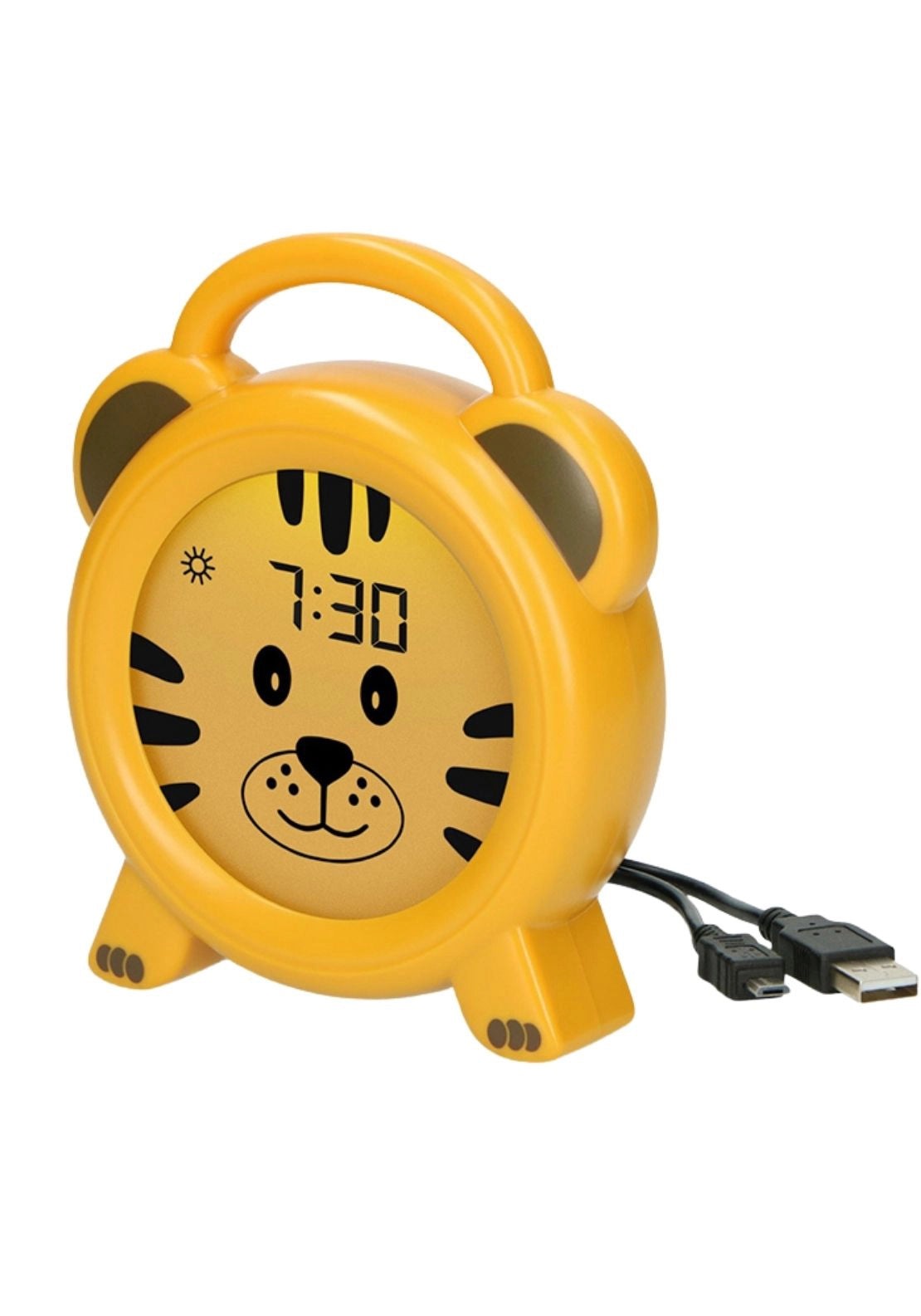 Alecto Tiger Sleep Training Night Light &amp; Alarm Clock 7 Shaws Department Stores