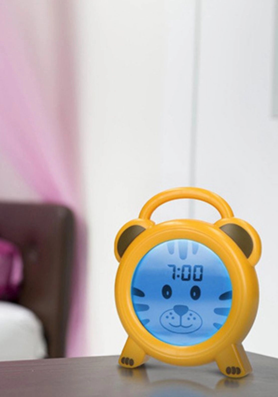 Alecto Tiger Sleep Training Night Light &amp; Alarm Clock 6 Shaws Department Stores