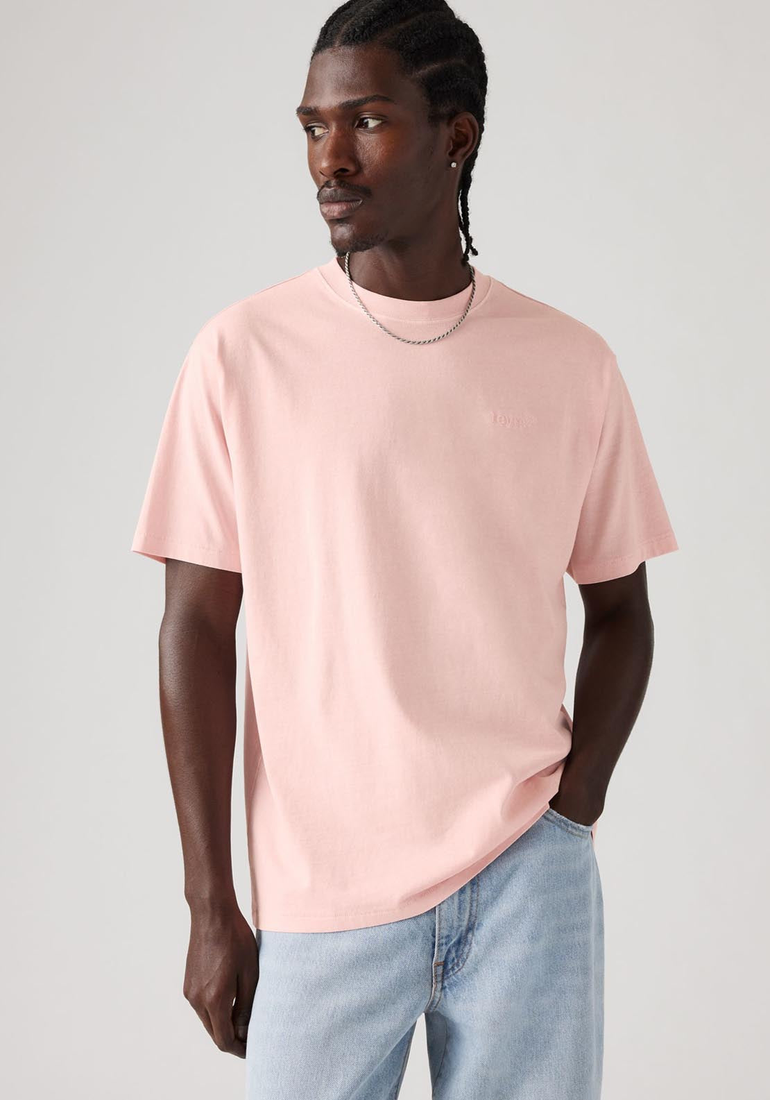 Levis Red Tab Vintage Tee - Garment Dye Marys Ro 2 Shaws Department Stores