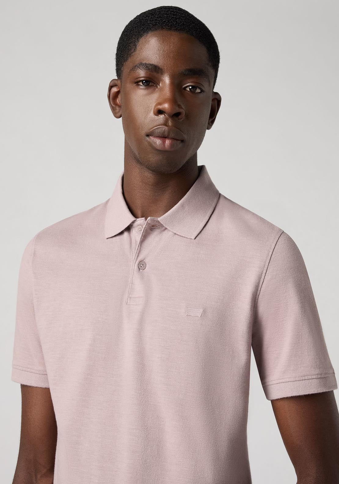 Levis Polo Shirt - Purple Dove 3 Shaws Department Stores