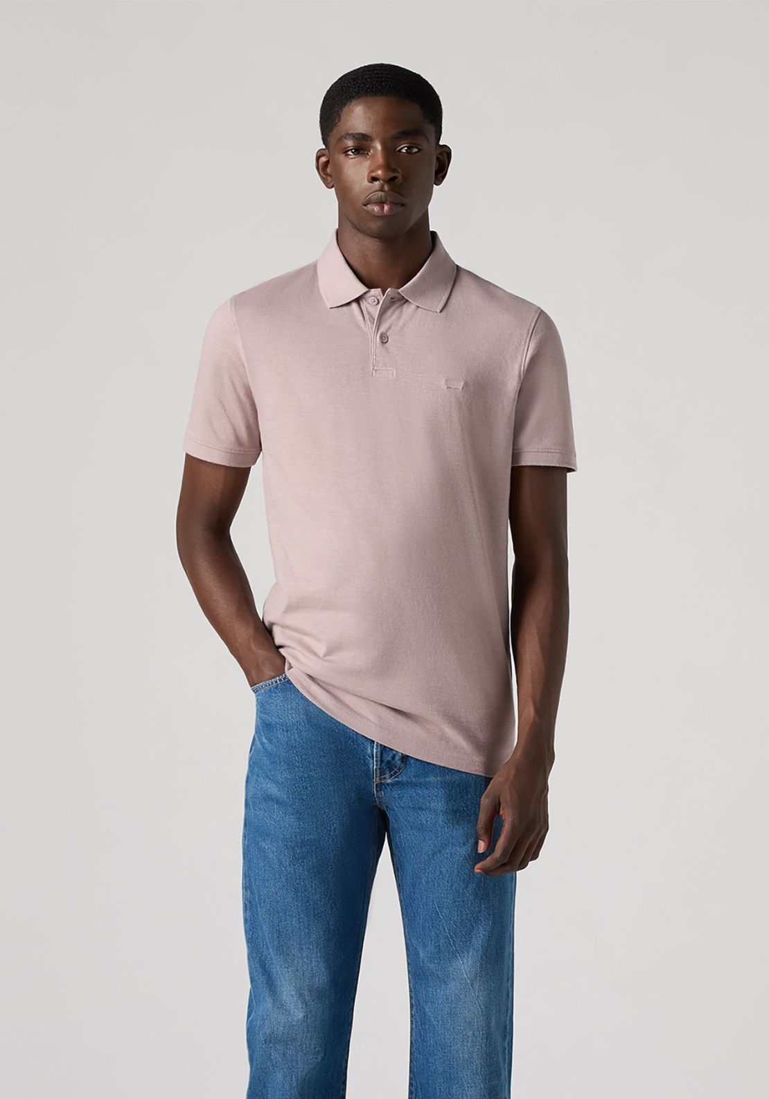 Levis Polo Shirt - Purple Dove 1 Shaws Department Stores