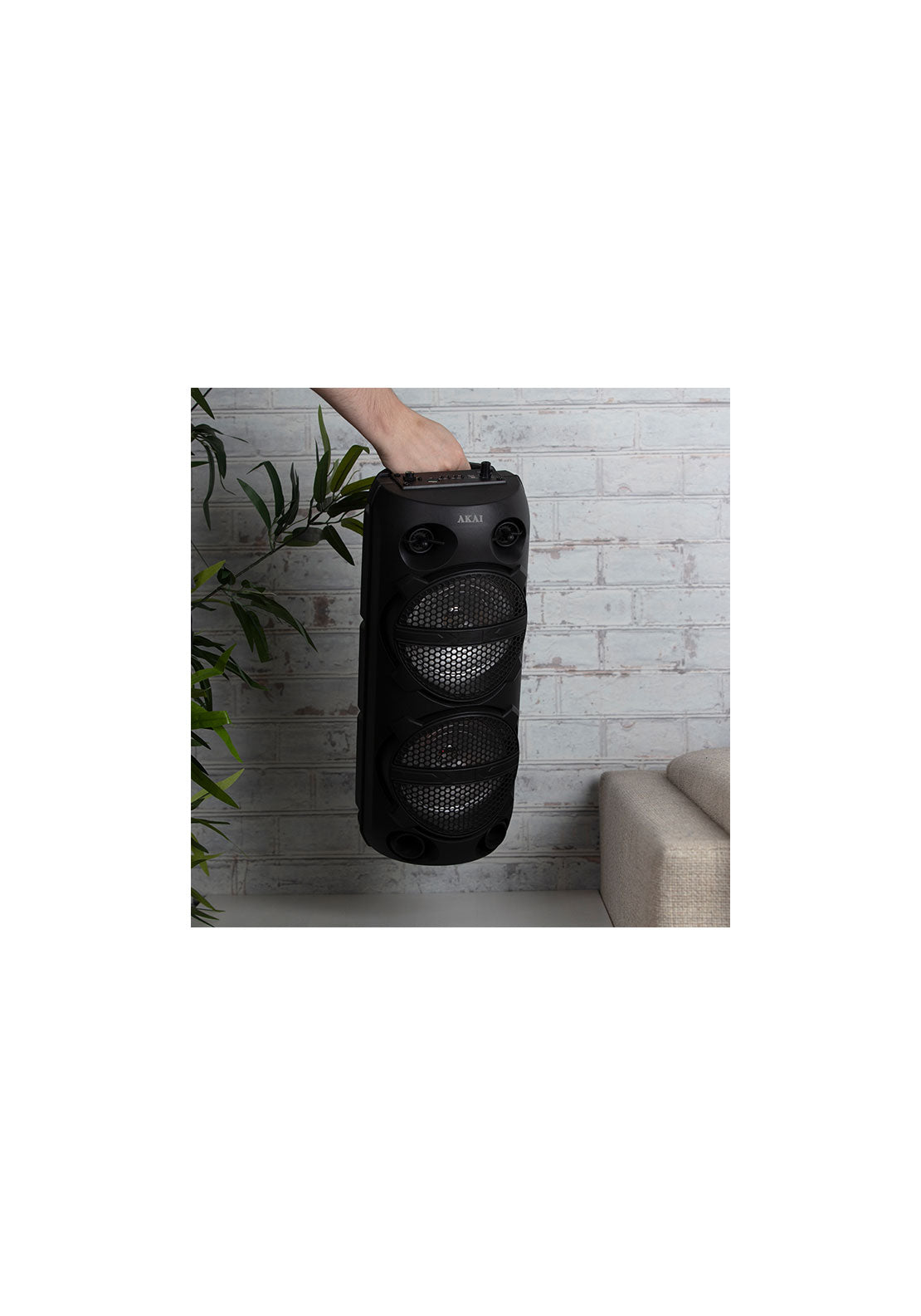 Akai Vibes Dual 6.5Inch Bluetooth Portable Speaker | A58194 3 Shaws Department Stores