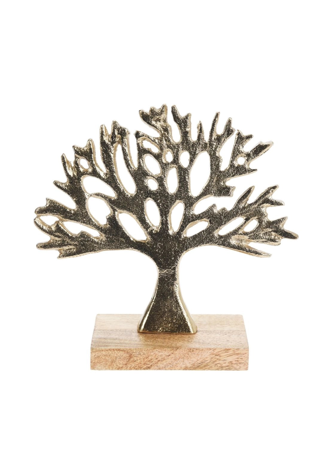 Aluminium Tree With Wood - Multi