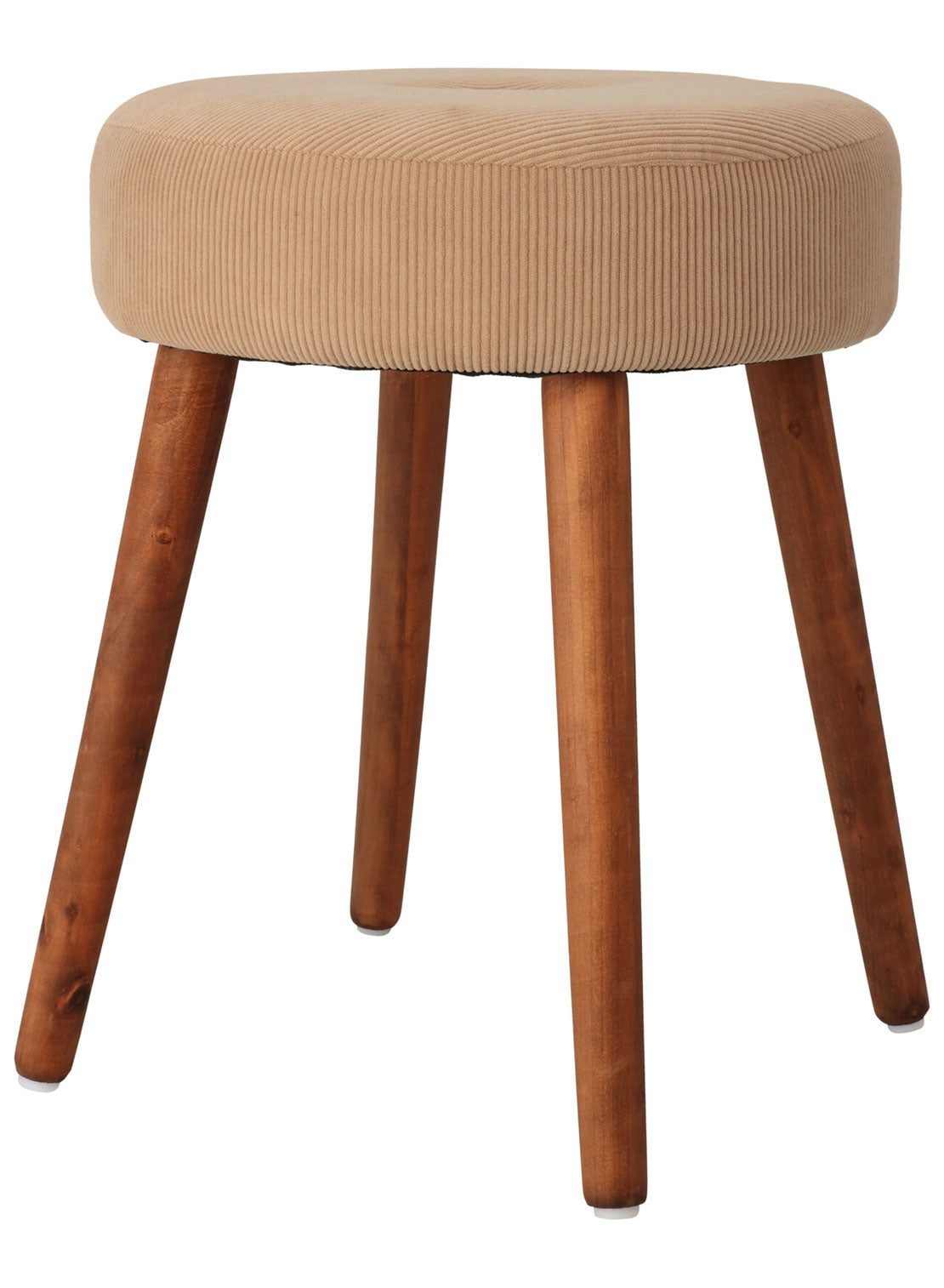The Home Collection Corduroy Stool - Beige 1 Shaws Department Stores