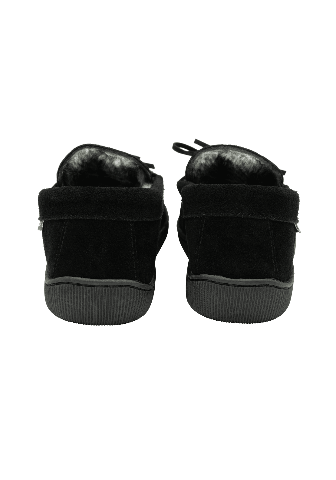 Dunlop Adrian grey slipper - Black 3 Shaws Department Stores