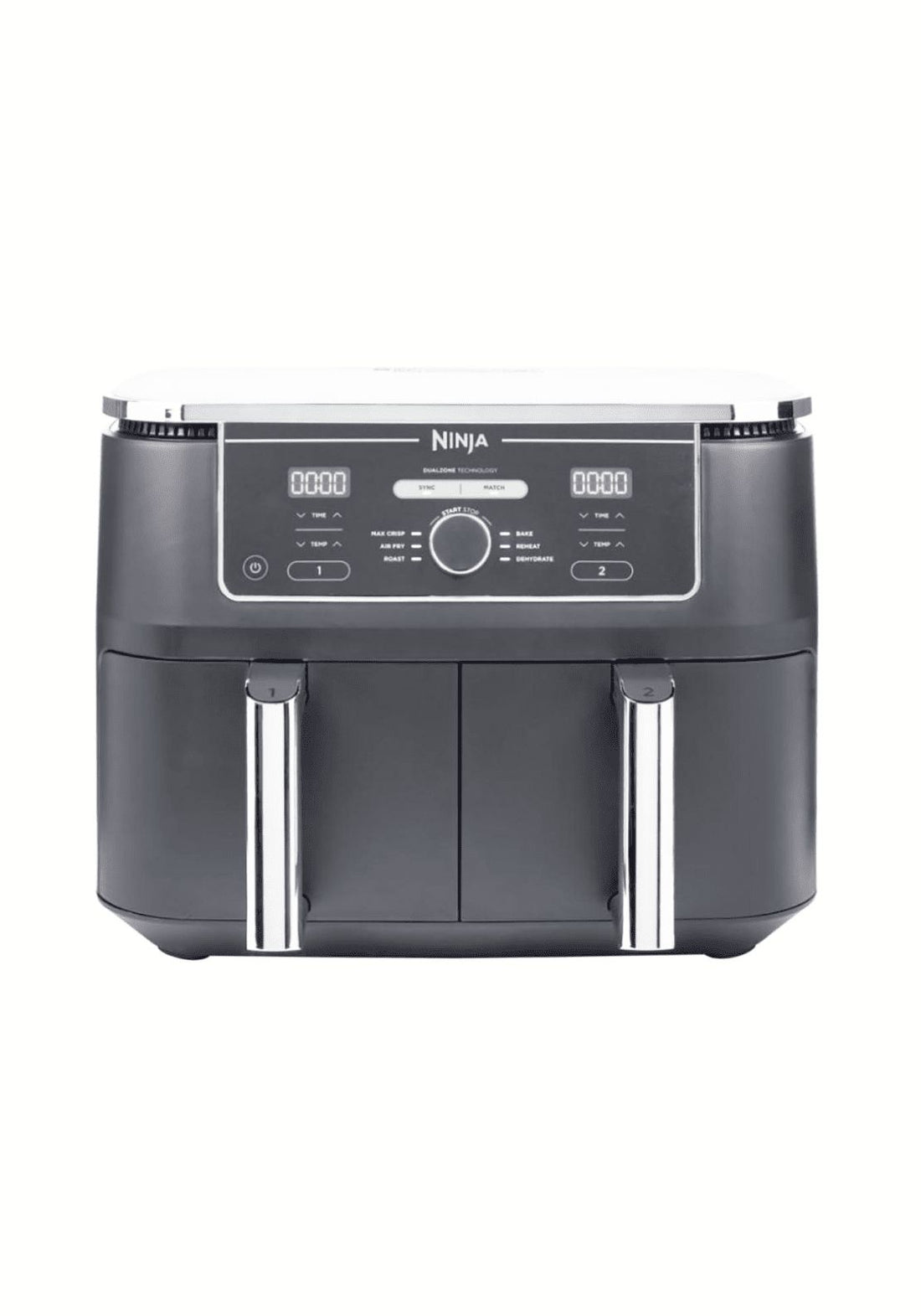 Ninja Foodi Max Dual Zone Air Fryer 9.5L AF400UK - Grey 1 Shaws Department Stores
