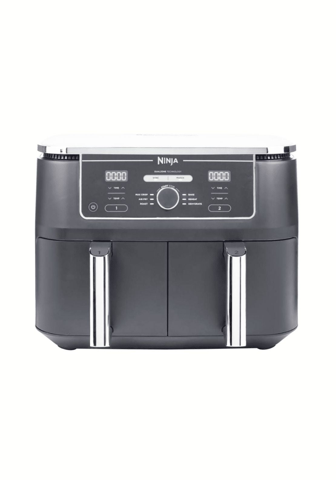 Ninja Foodi Max Dual Zone Air Fryer 9.5L AF400UK - Grey 1 Shaws Department Stores