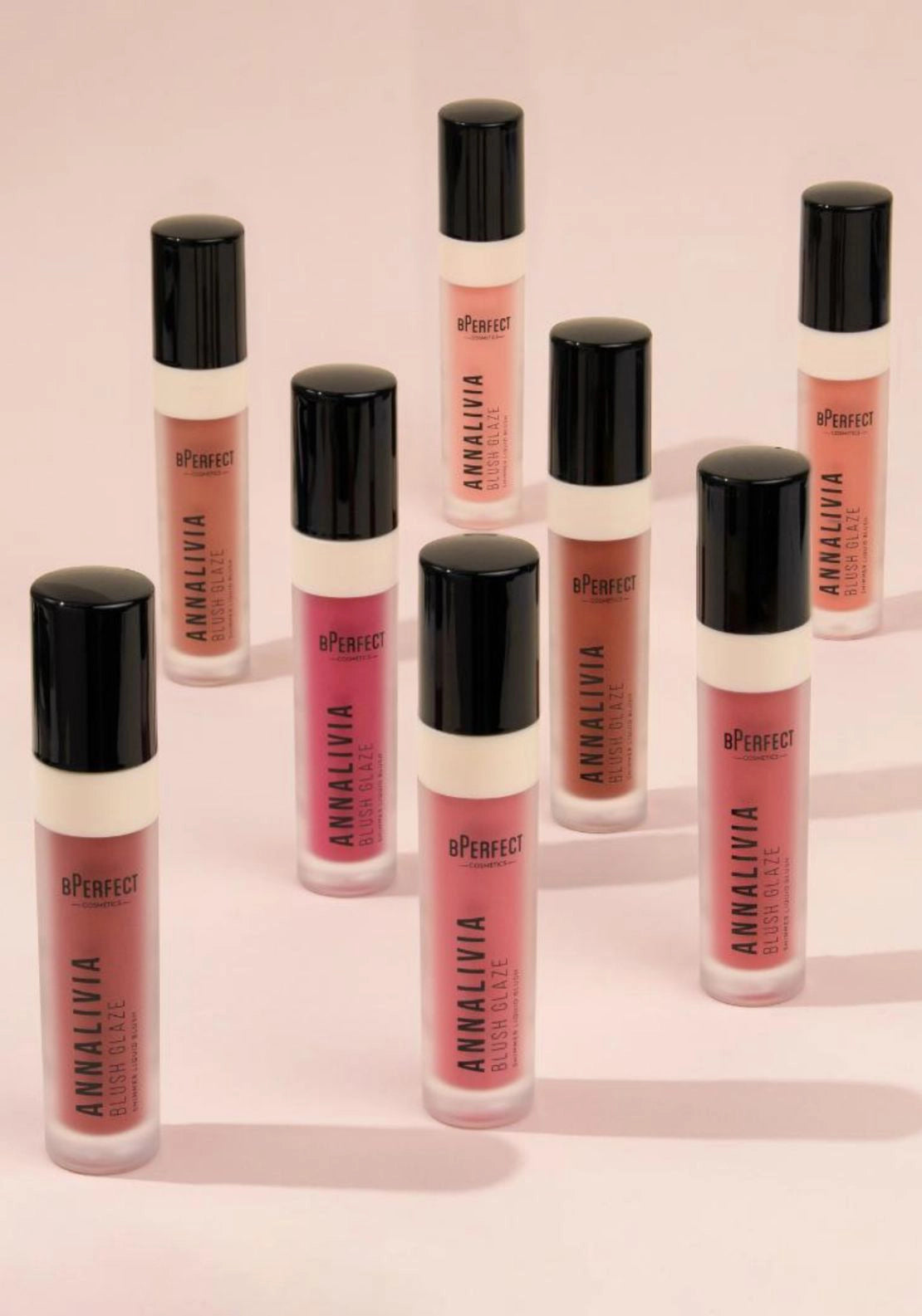 Bperfect x Annalivia Blush Glaze Shimmer Liquid Blush - One Size