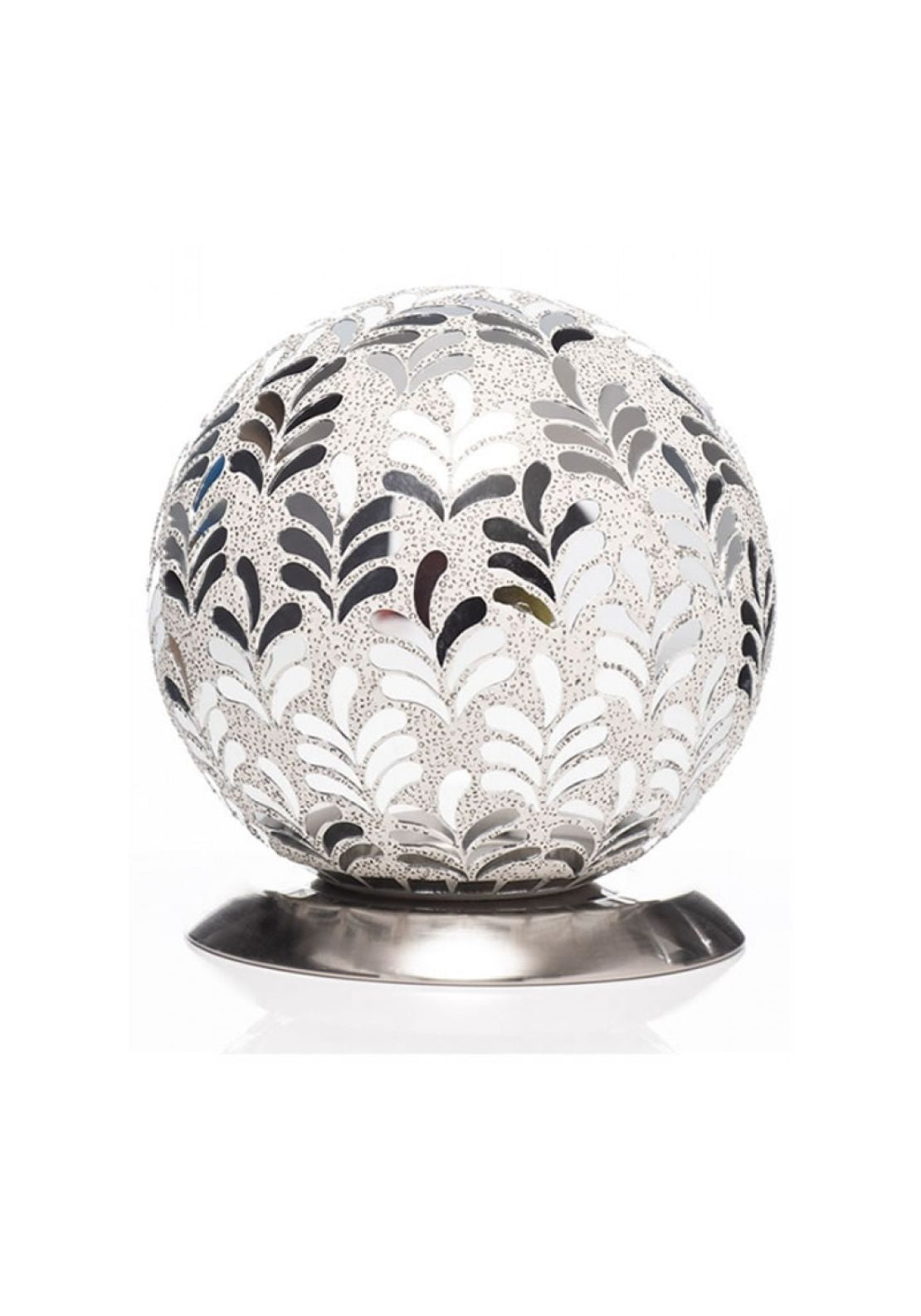The Grange Collection Mosaic Ball Lamp - Grey 1 Shaws Department Stores