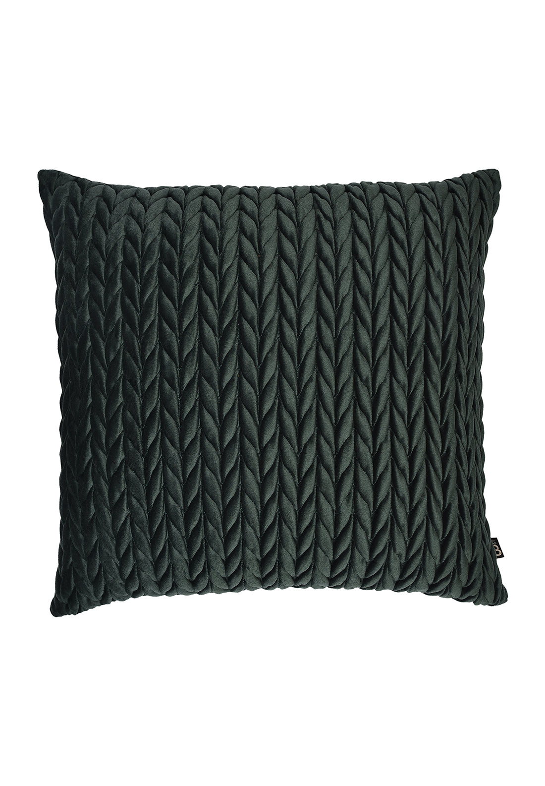 The Home Luxury Collection Amour Cushion - Green 1 Shaws Department Stores