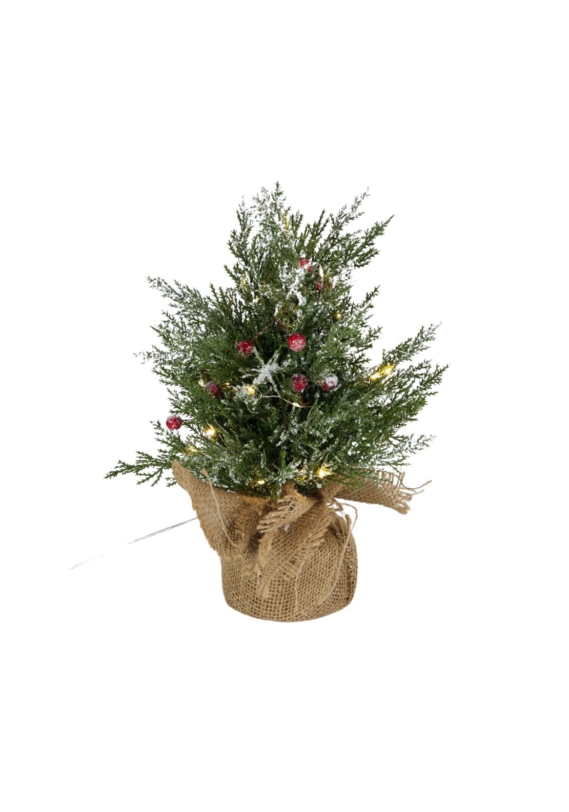 The Home Christmas LED Christmas Snow Tree - Multi 1 Shaws Department Stores