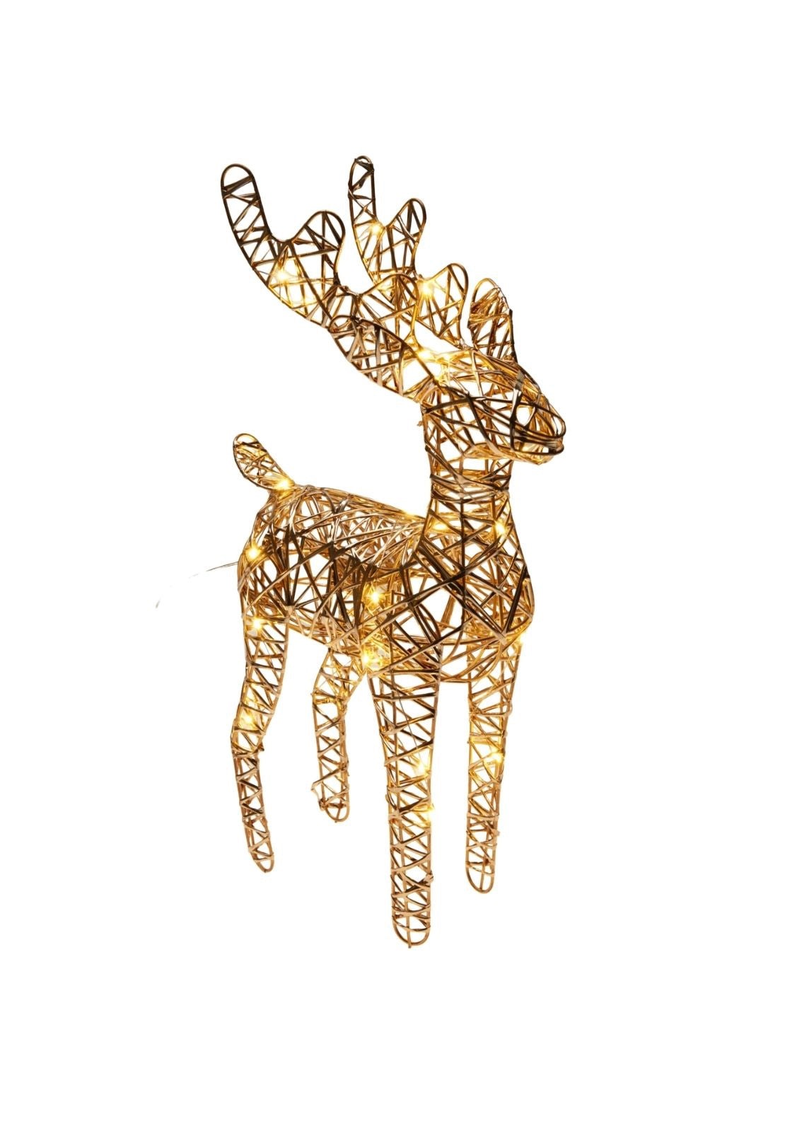 LED Reindeer - Gold