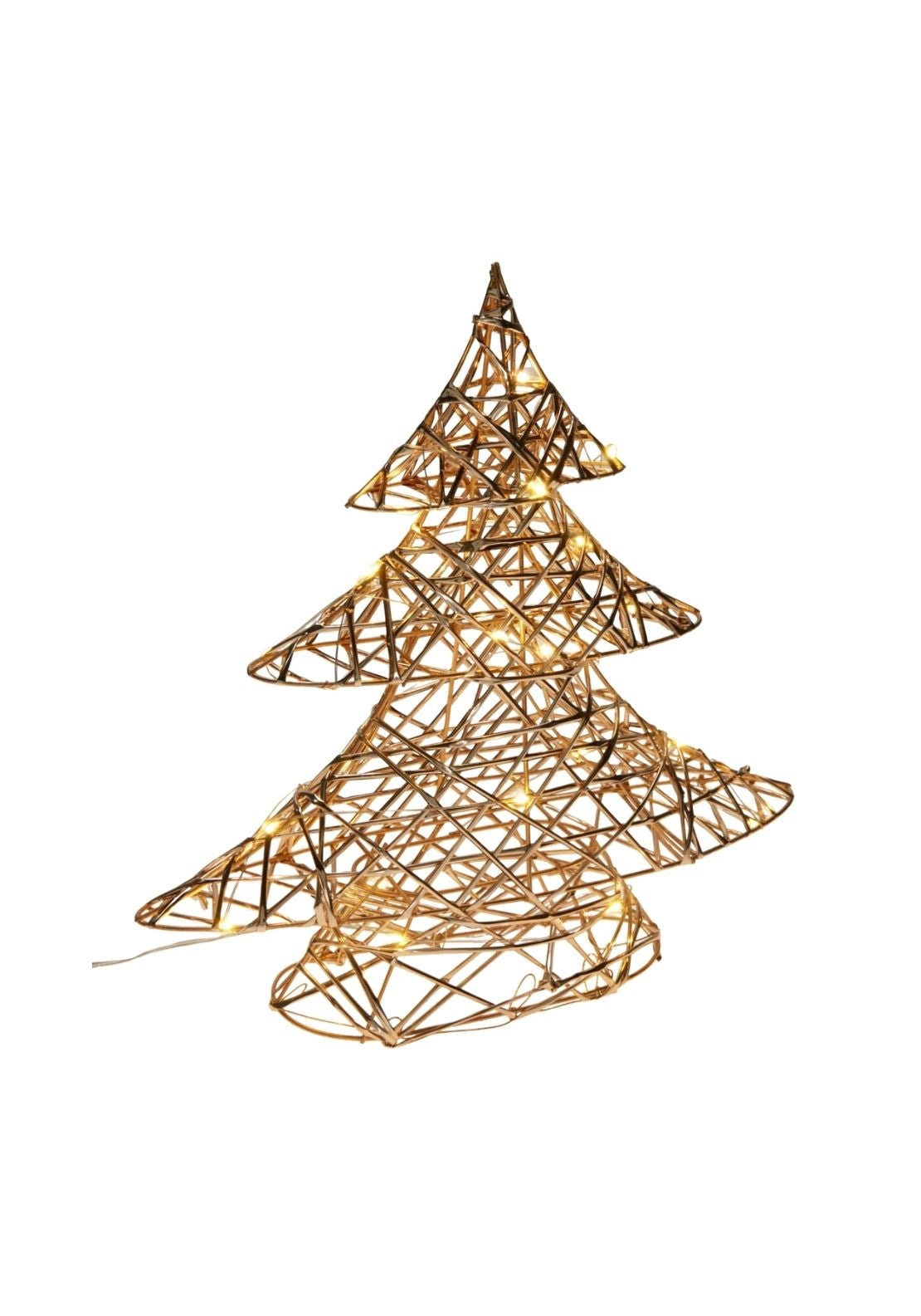 LED Christmas Tree - Gold