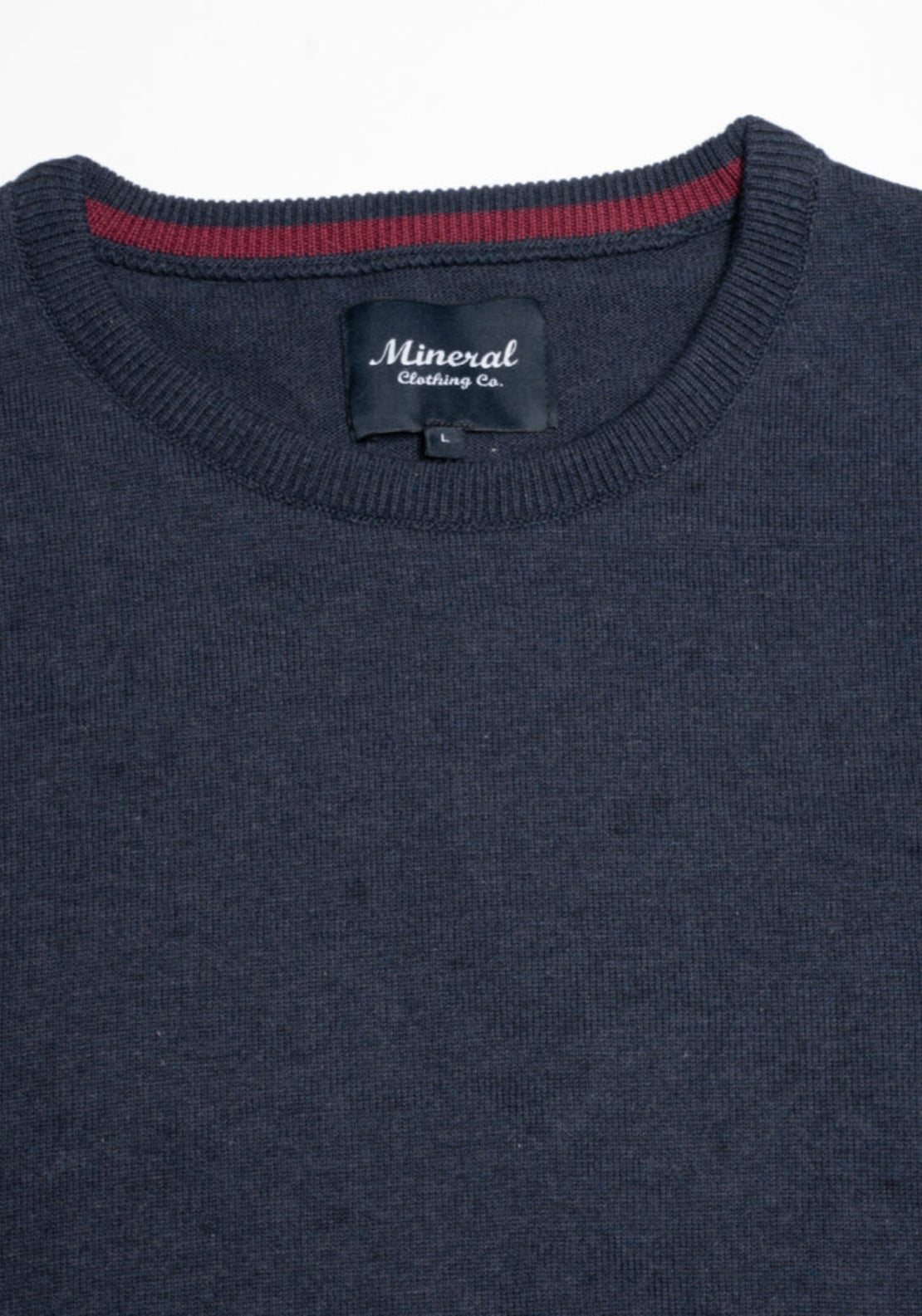 Ariana Crew Neck Knit - Navy