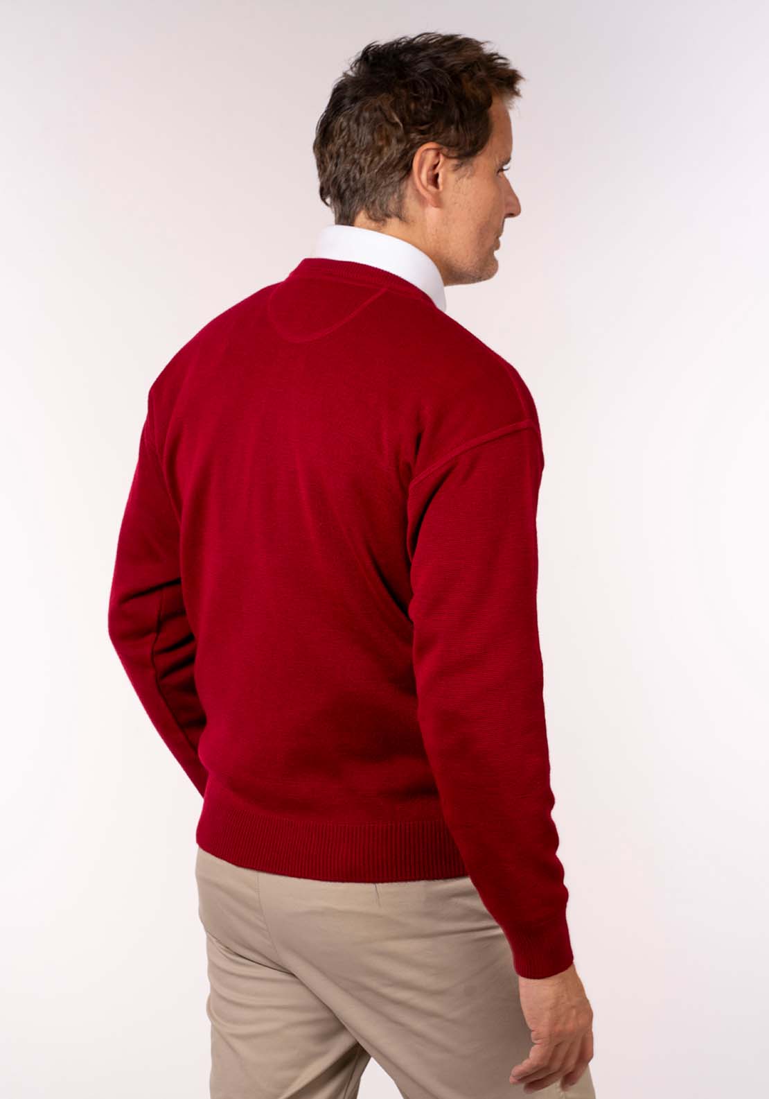 Yeats Plain Crew Neck Knit - Acino 4 Shaws Department Stores