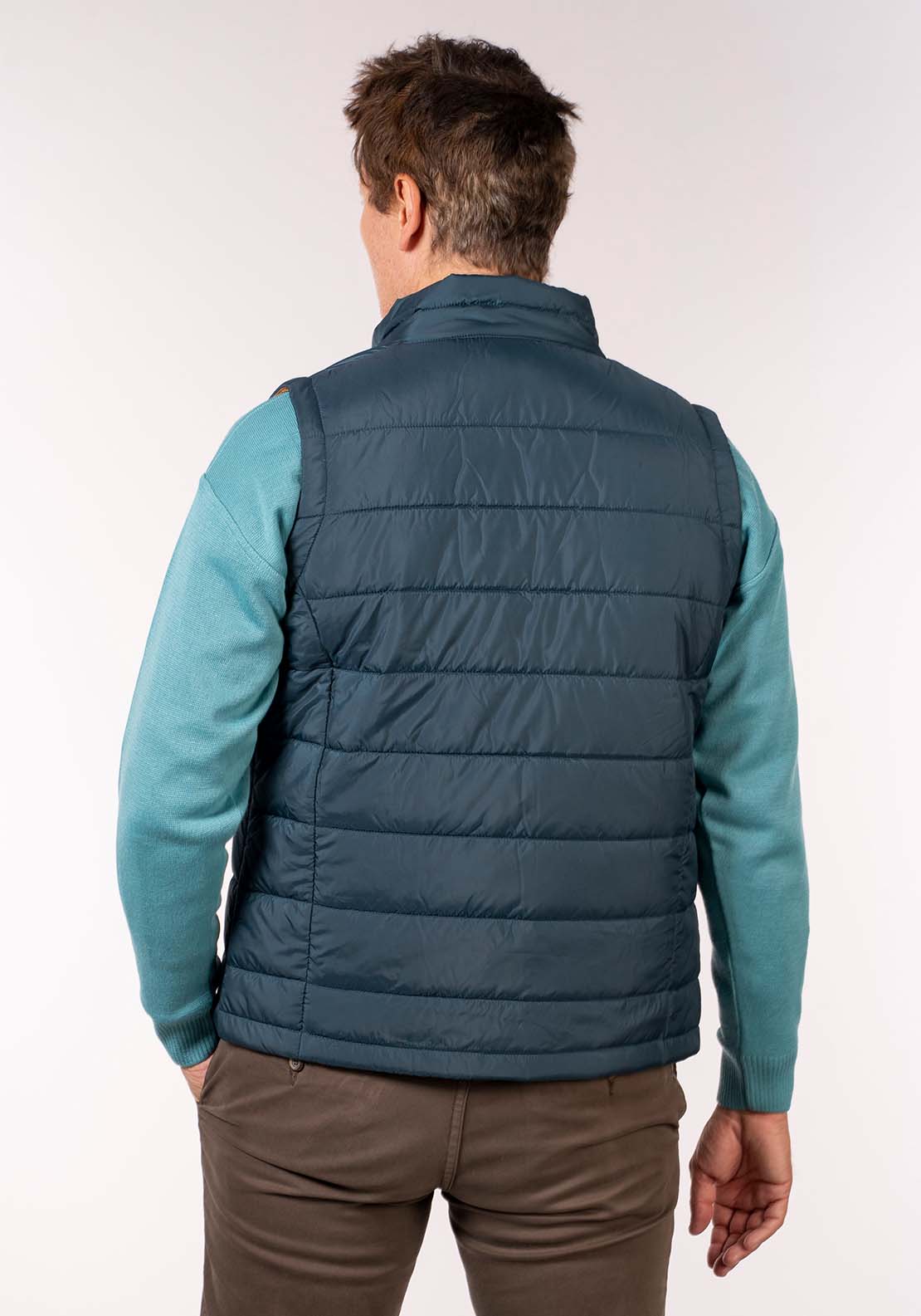 Yeats Gilet - Blue 4 Shaws Department Stores