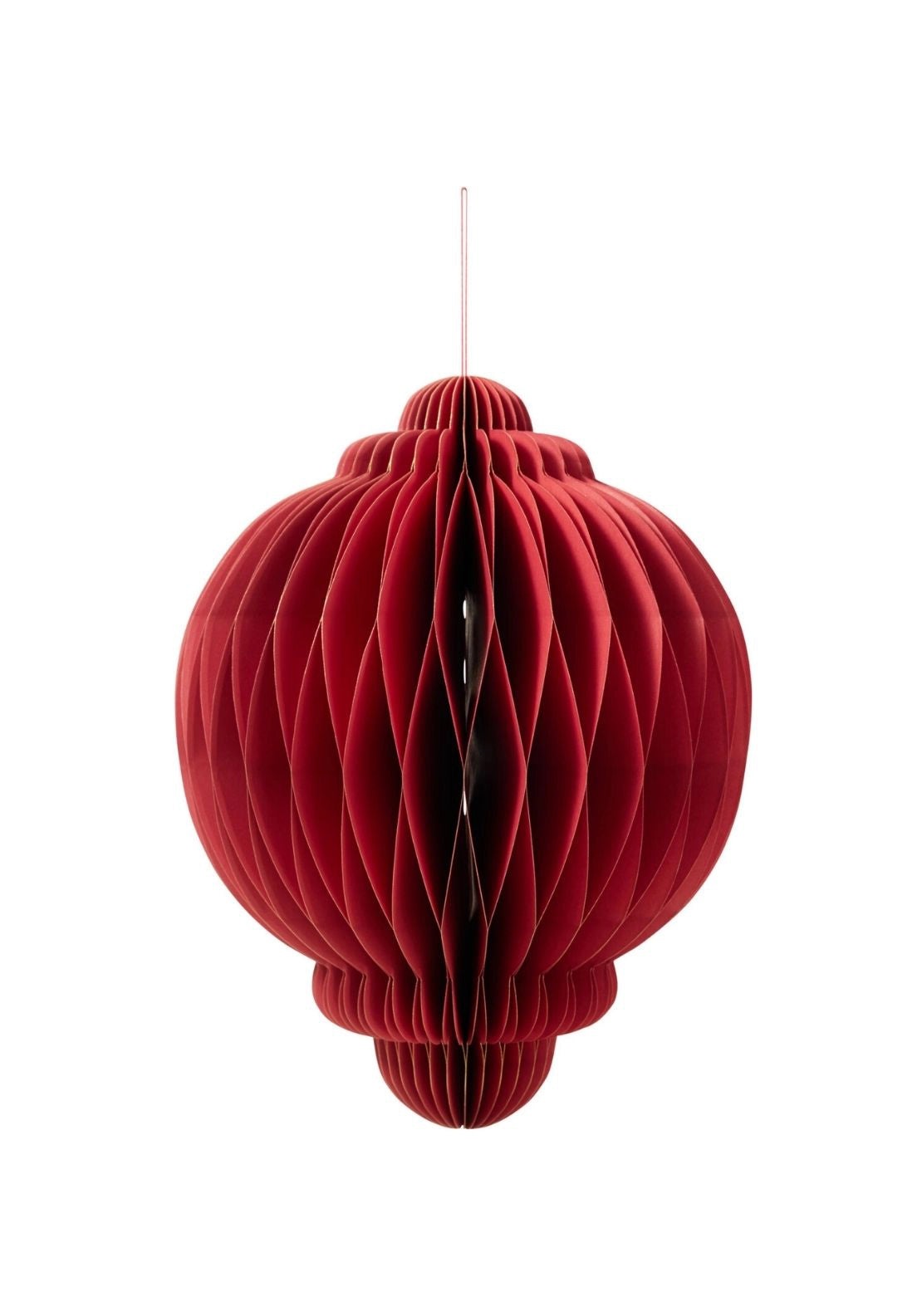 Hanging Paper Ball - Red