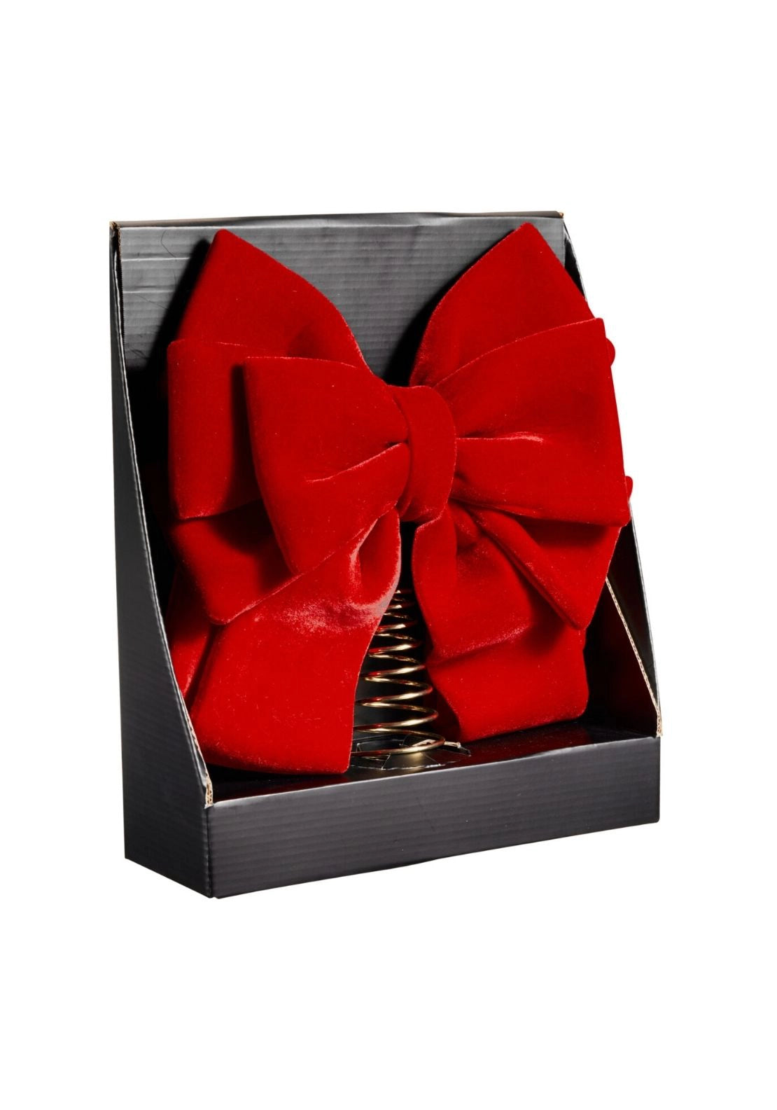 Bow Tree Topper - Red
