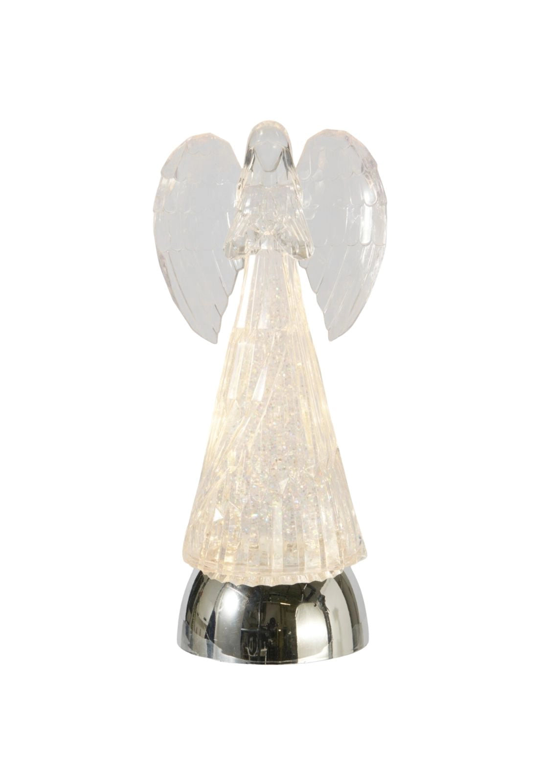 LED Glitter Water Angel - Multi