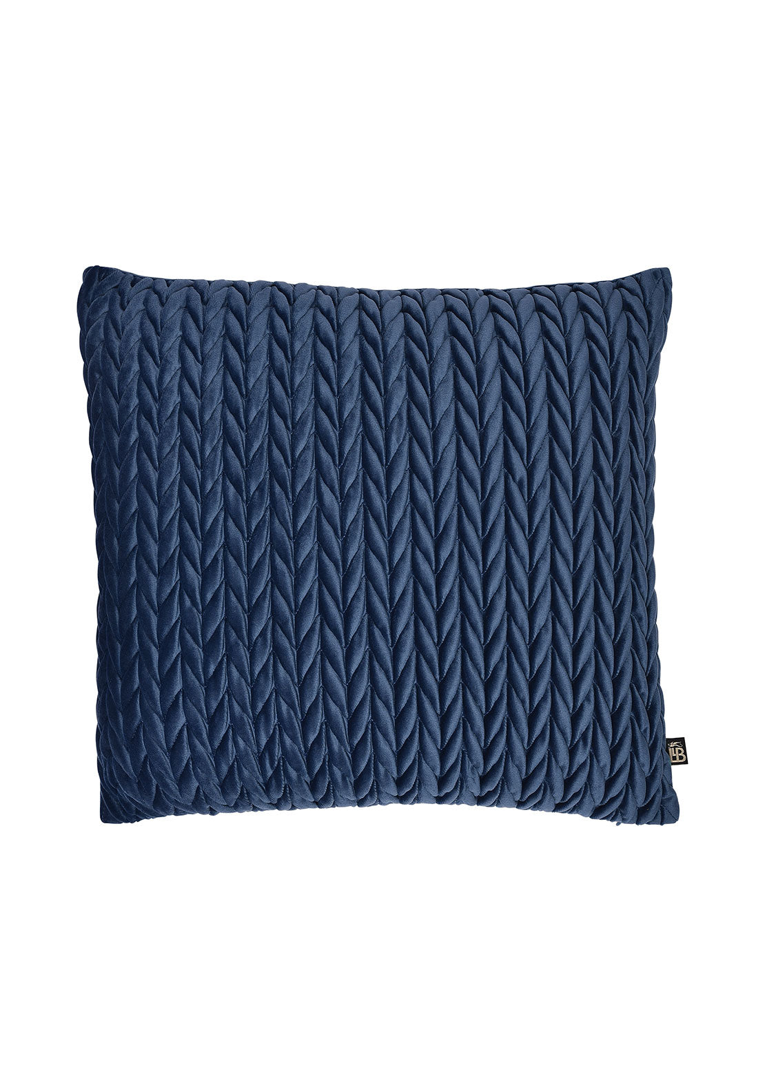 The Home Luxury Collection Amour Cushion 43x43 - Navy 1 Shaws Department Stores