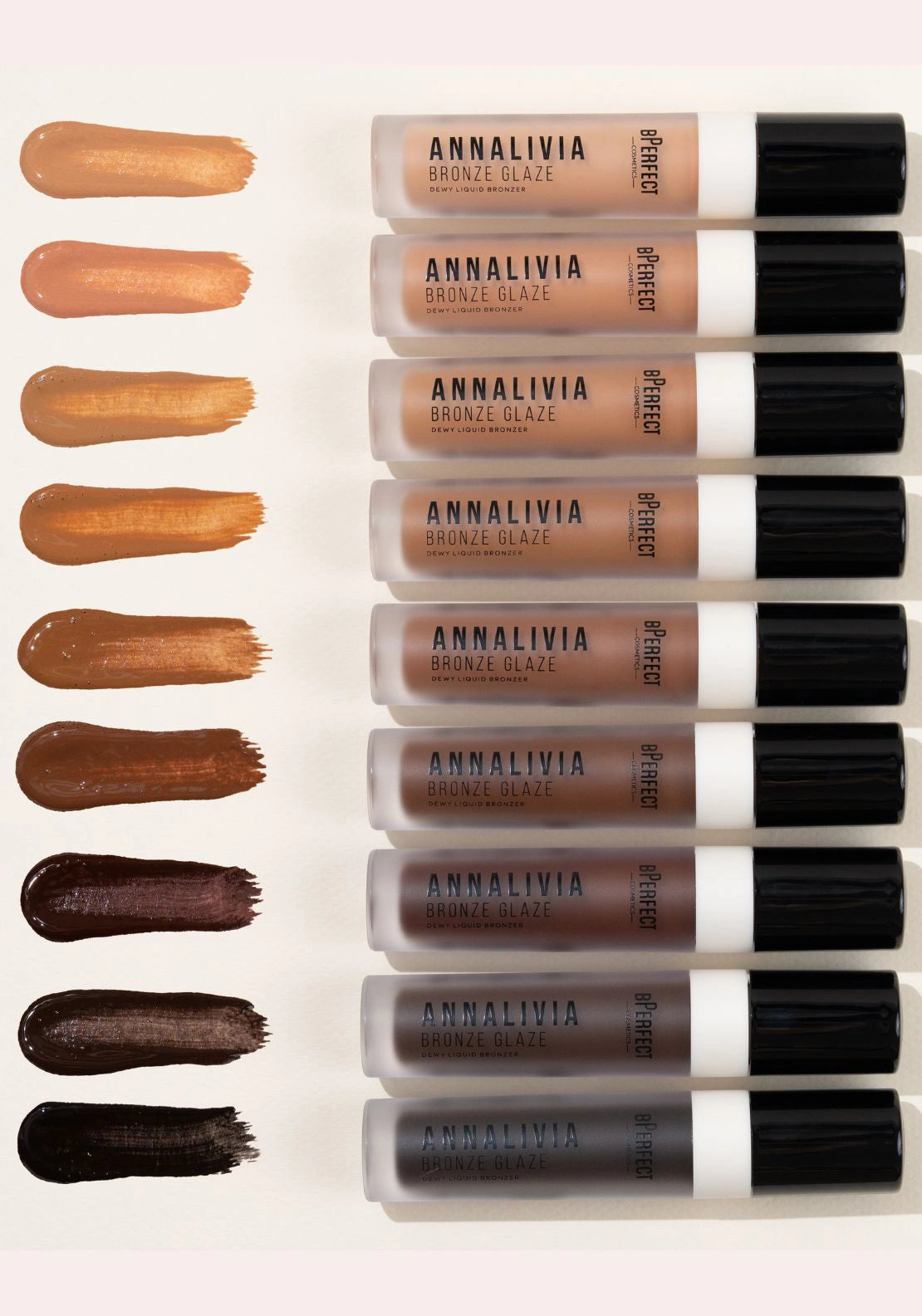 Bperfect x Annalivia Bronze Glaze Dewy Liquid Bronzer - One Size