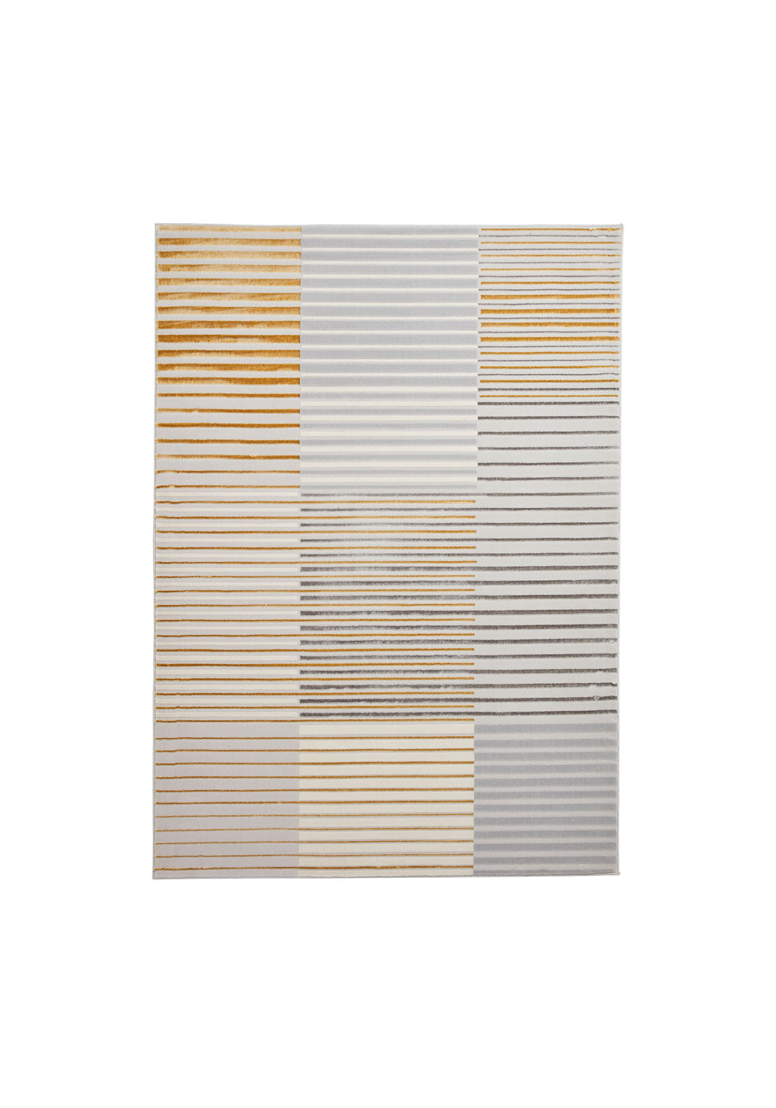The Home Collection Apollo Modern Linear Rug - Grey/gold 1 Shaws Department Stores