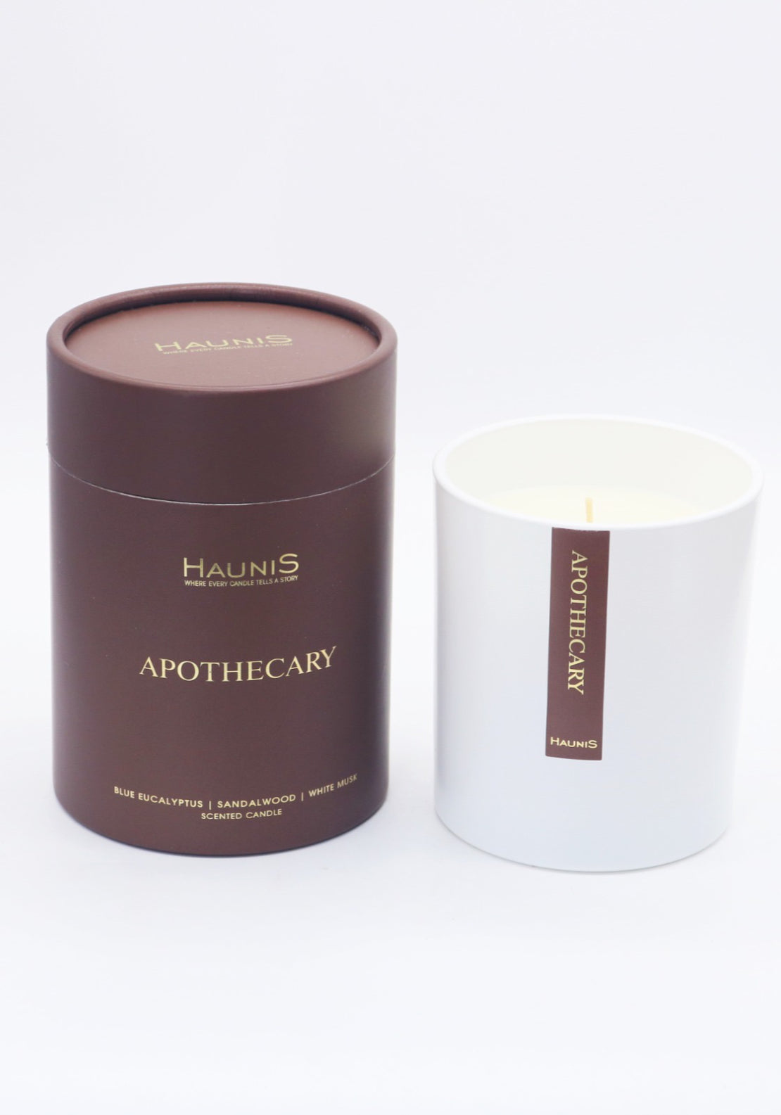 Haunis Apothecary Soy Blend Candle - Apothecary 1 Shaws Department Stores