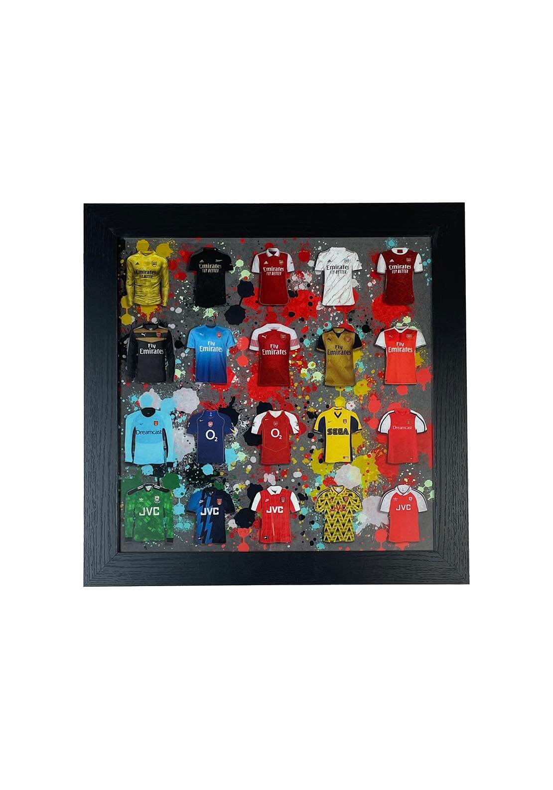 The Home Collection Arsenal Football Frame 77cm x 77cm - Multi 1 Shaws Department Stores