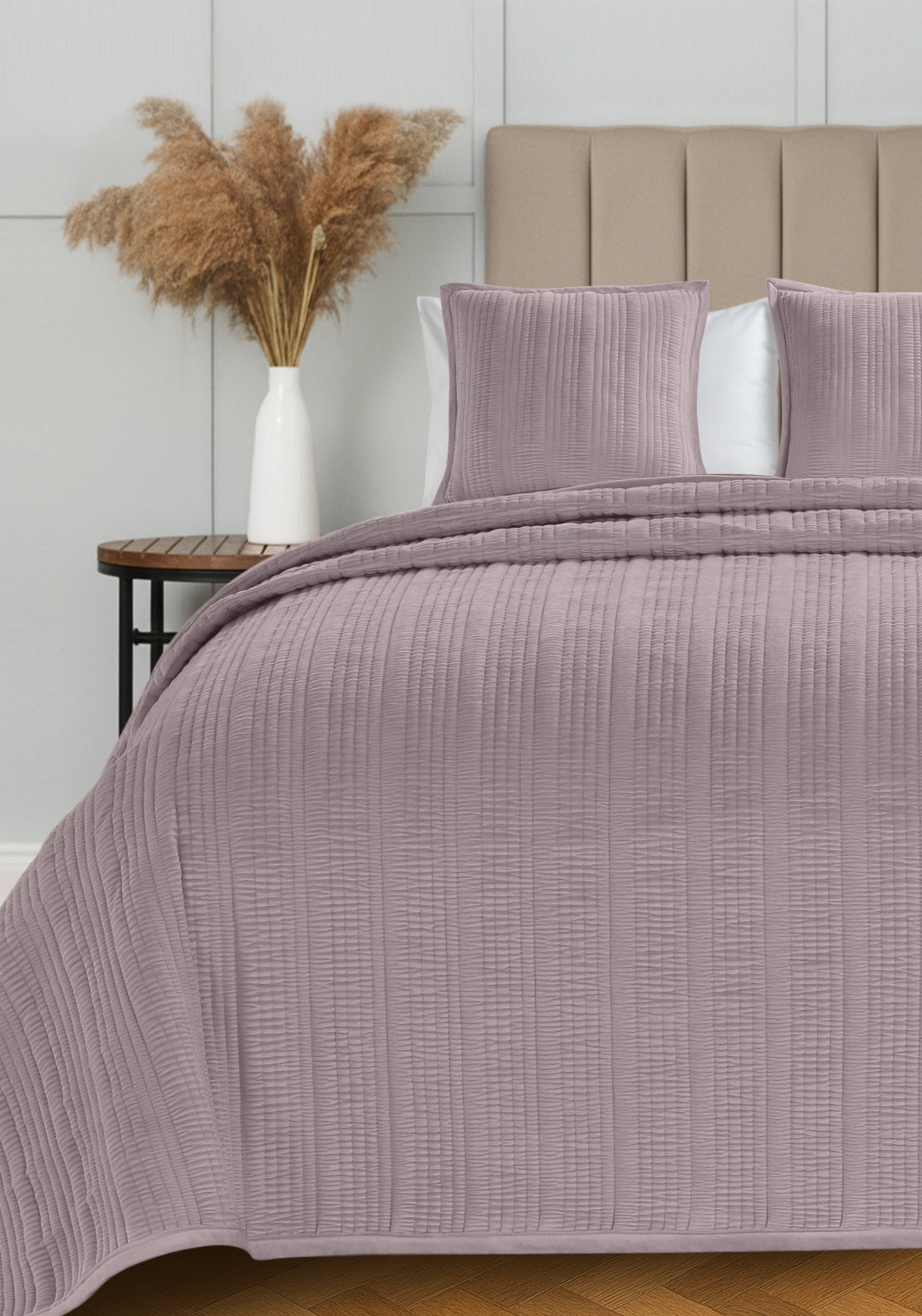 The Home Collection 100% Cotton Ashbury Throw - Pink 3 Shaws Department Stores
