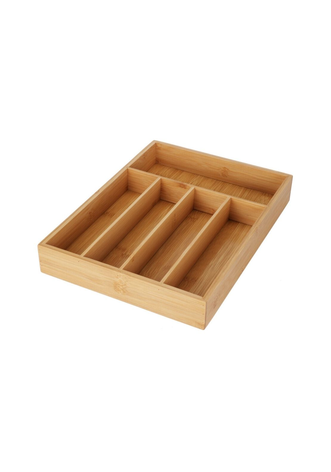 Bamboo Cutlery Tray - Green