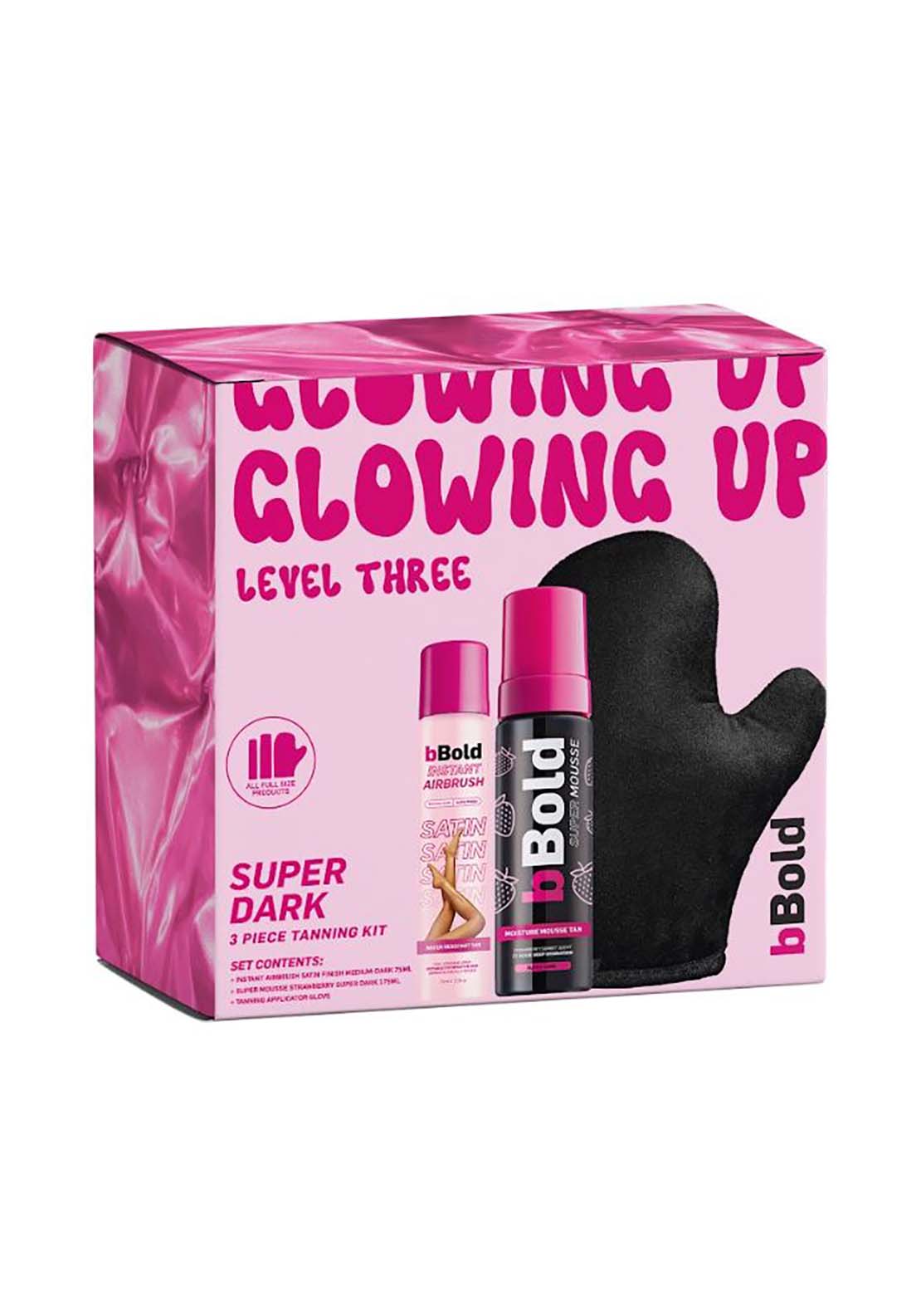 Bbold Glowing Up Level Three Super Dark 3 Piece Gift Set 1 Shaws Department Stores
