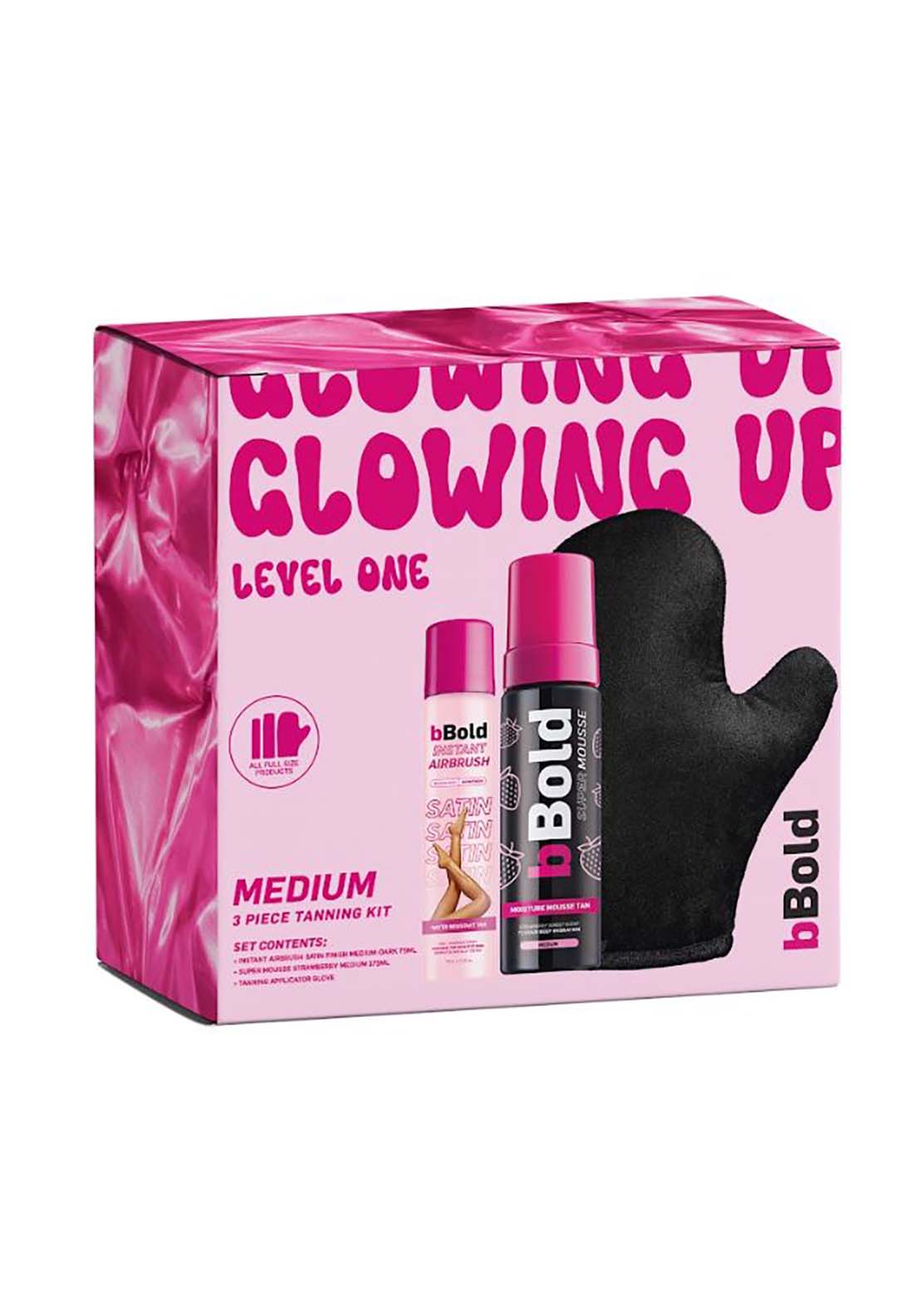Bbold Glowing Up Level One Medium 3 Piece Gift Set 1 Shaws Department Stores