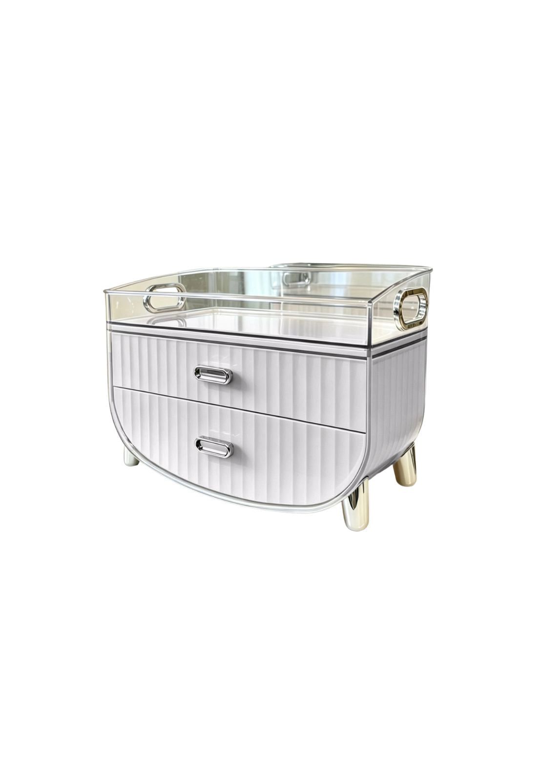 The Home Collection Cosmetic Storage Box - White 1 Shaws Department Stores