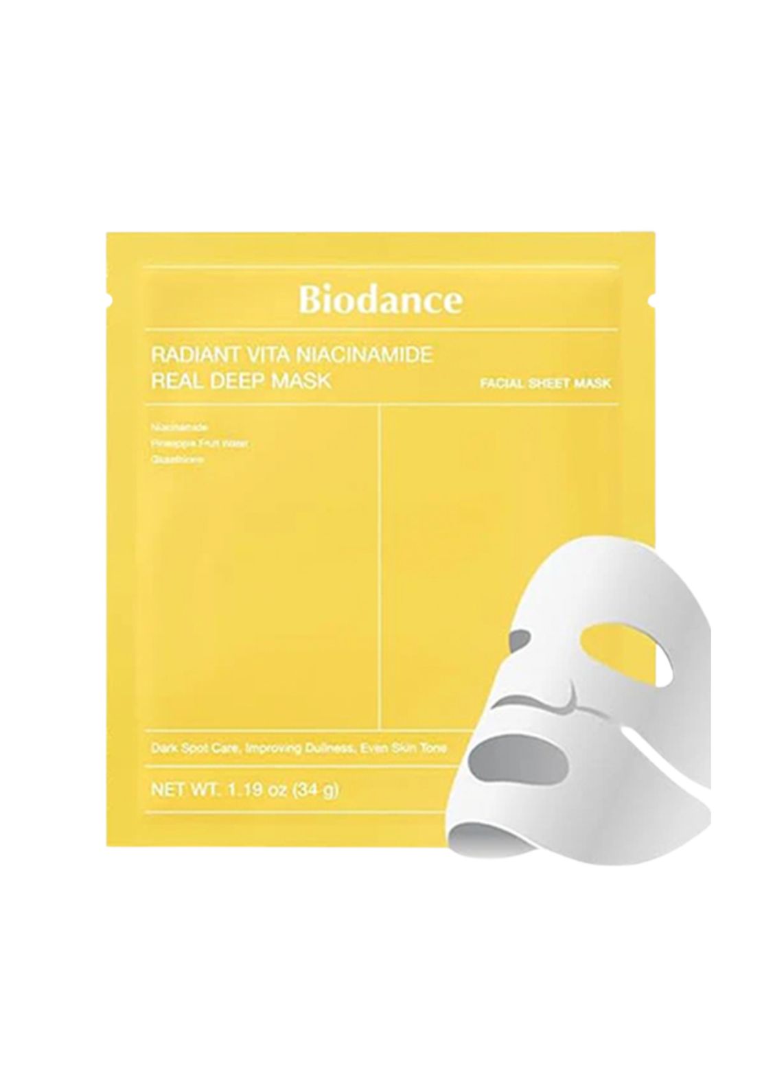 Radiance Vita Niacinamide Mask - No Colour