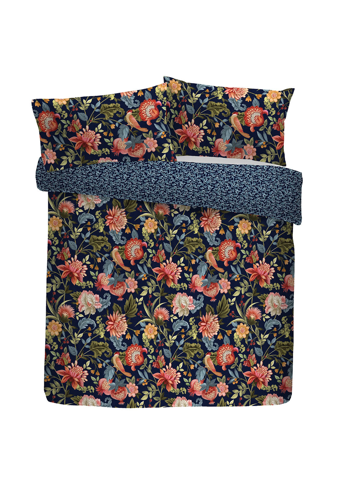 The Home Luxury Collection Jewelled Duvet Cover Set - Navy 4 Shaws Department Stores