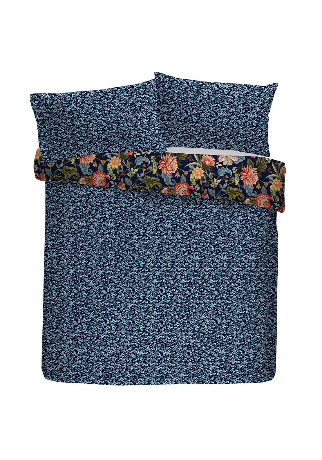 The Home Luxury Collection Jewelled Duvet Cover Set - Navy 5 Shaws Department Stores