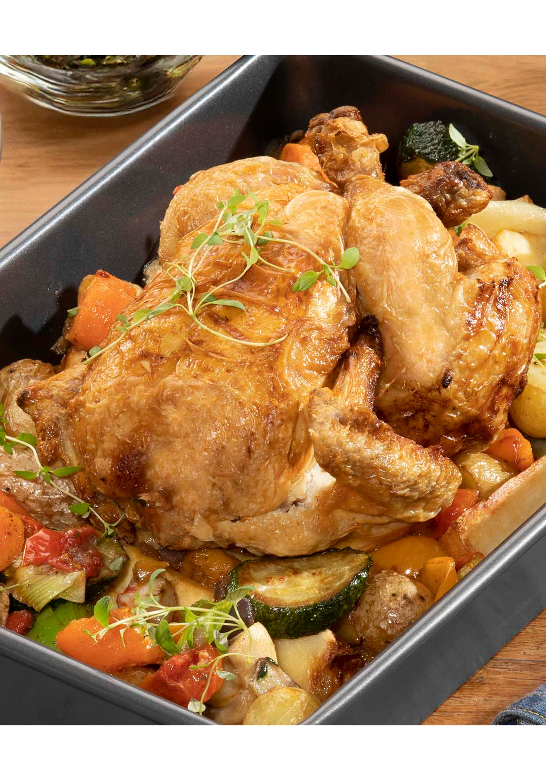 Hairy Bikers Extra Large Roasting Tin Black – Shaws Department