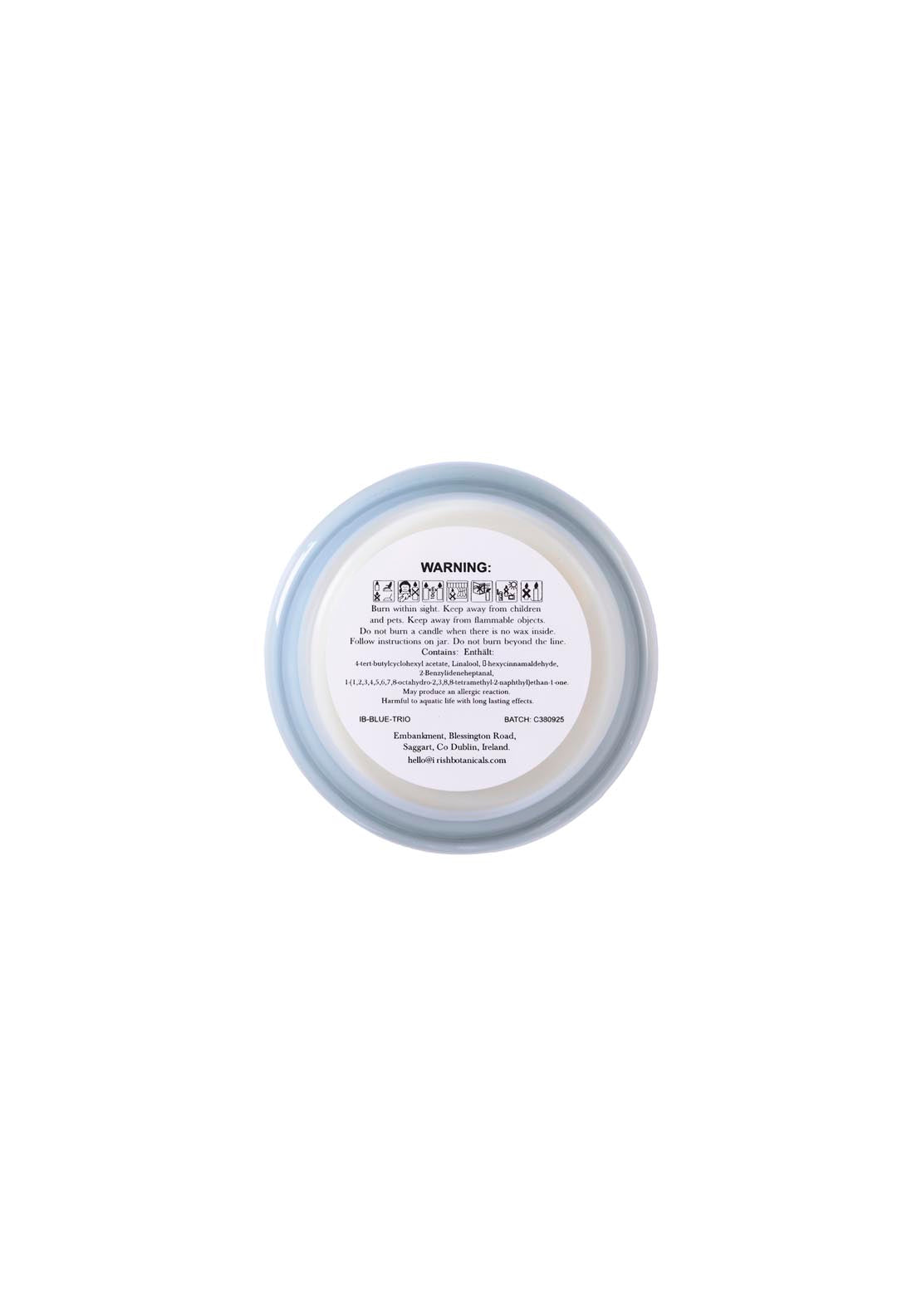 Irish Botanicals Soy Wax Candles Set of 3 - Bluebell 5 Shaws Department Stores